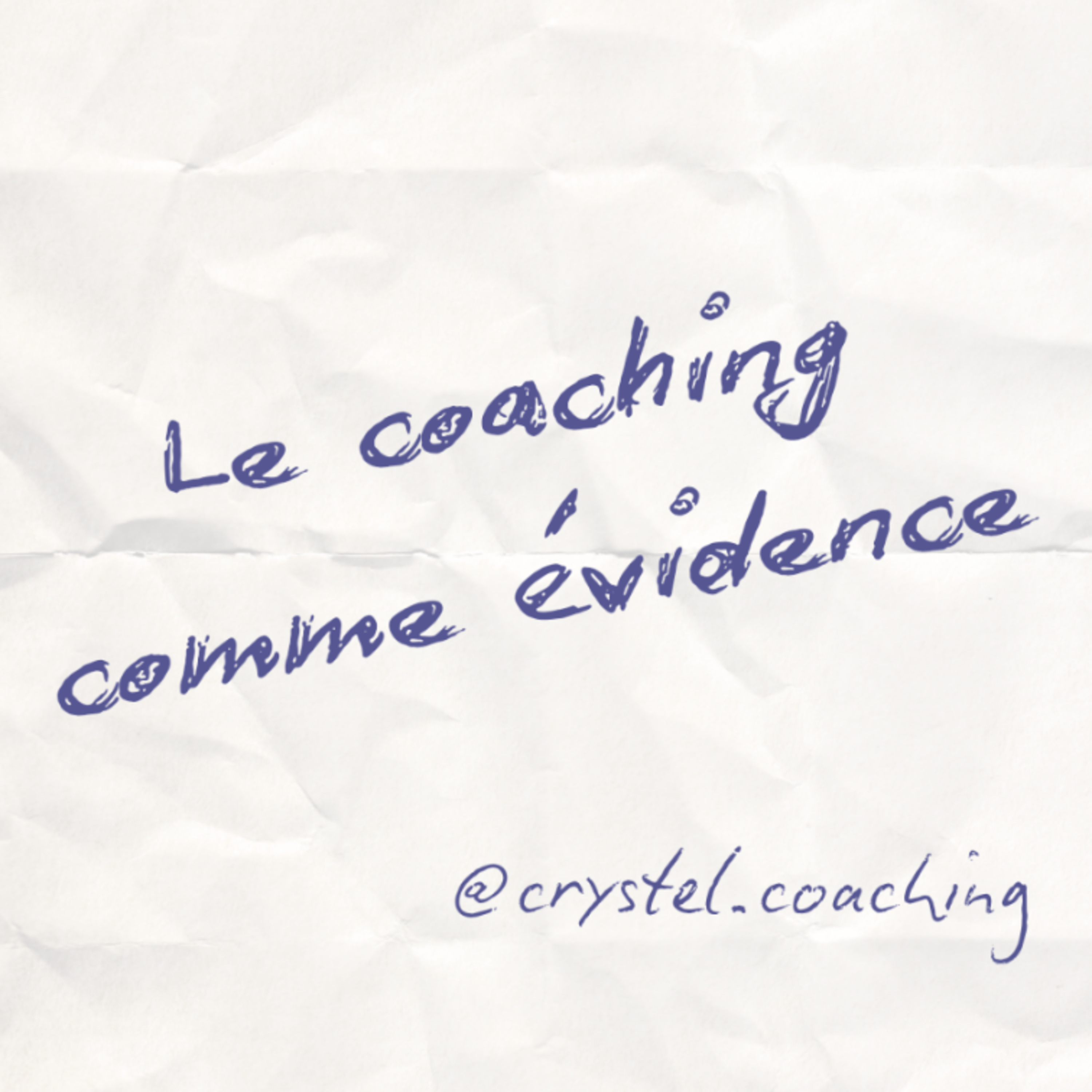 Le coaching comme évidence episode artwork