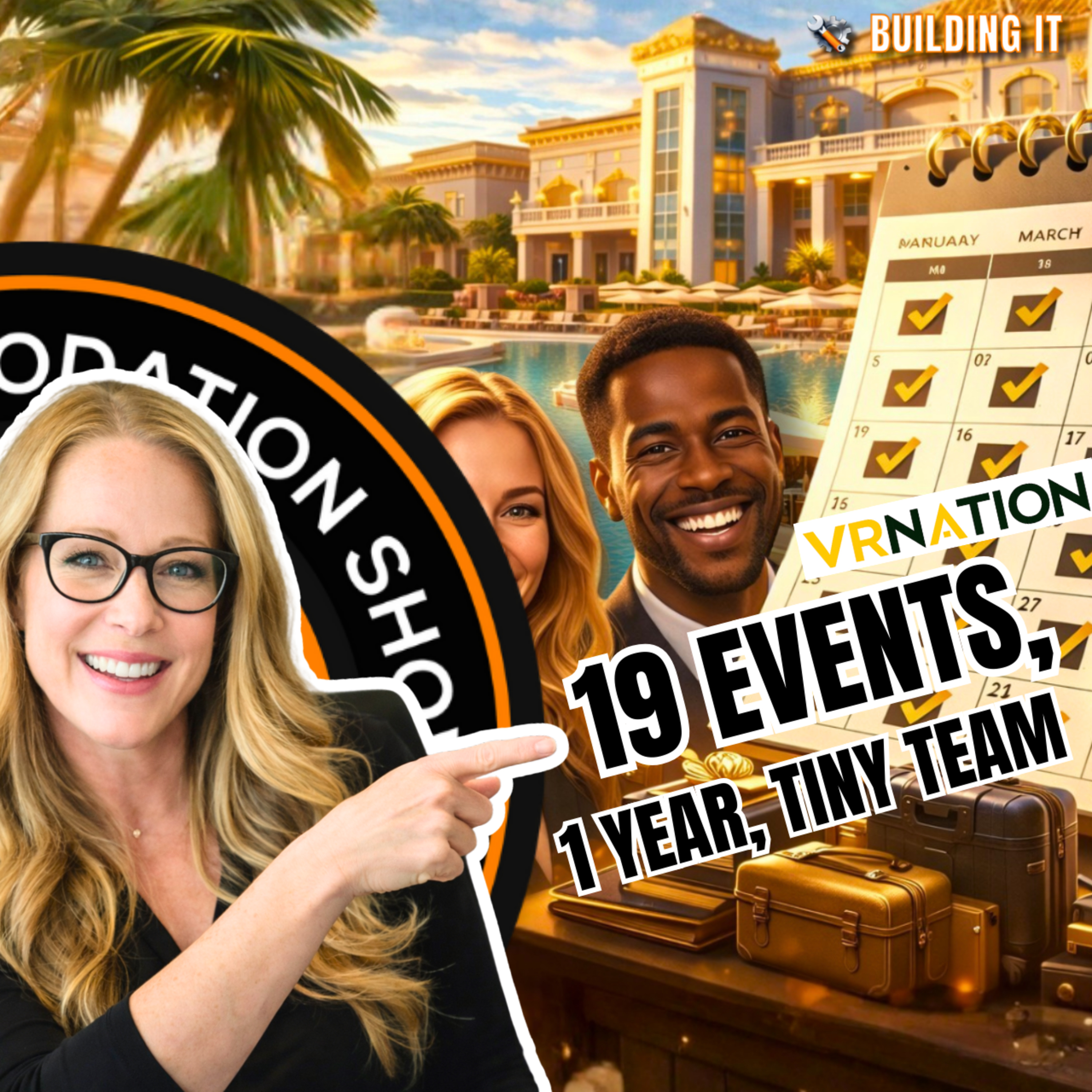 19 Events, 1 Year, Tiny Team: The Logistics Breakdown - VR NATION BACKSTORY episode artwork