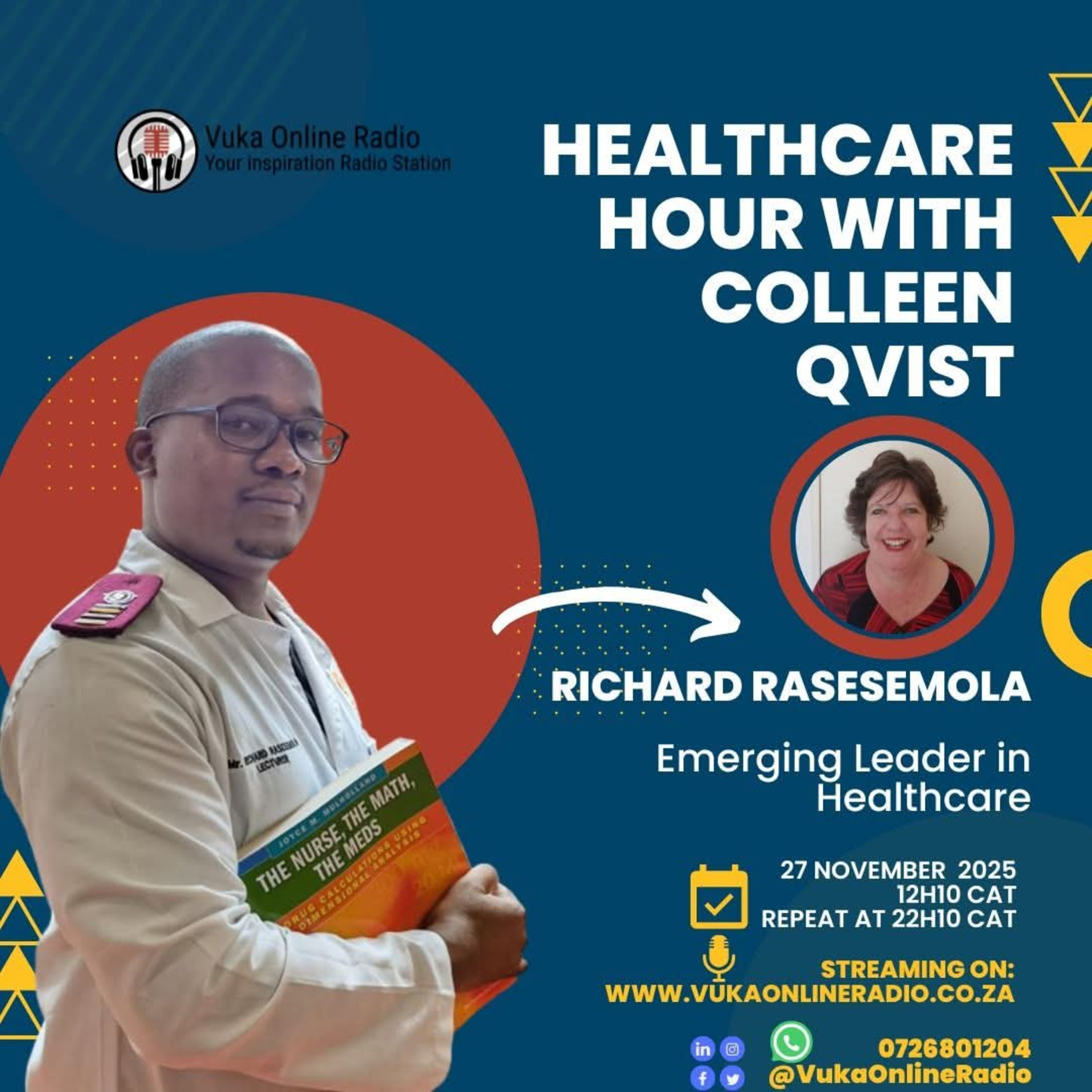 271125- Healthcare Hour with Colleen Qvist - Richard Rasesemola