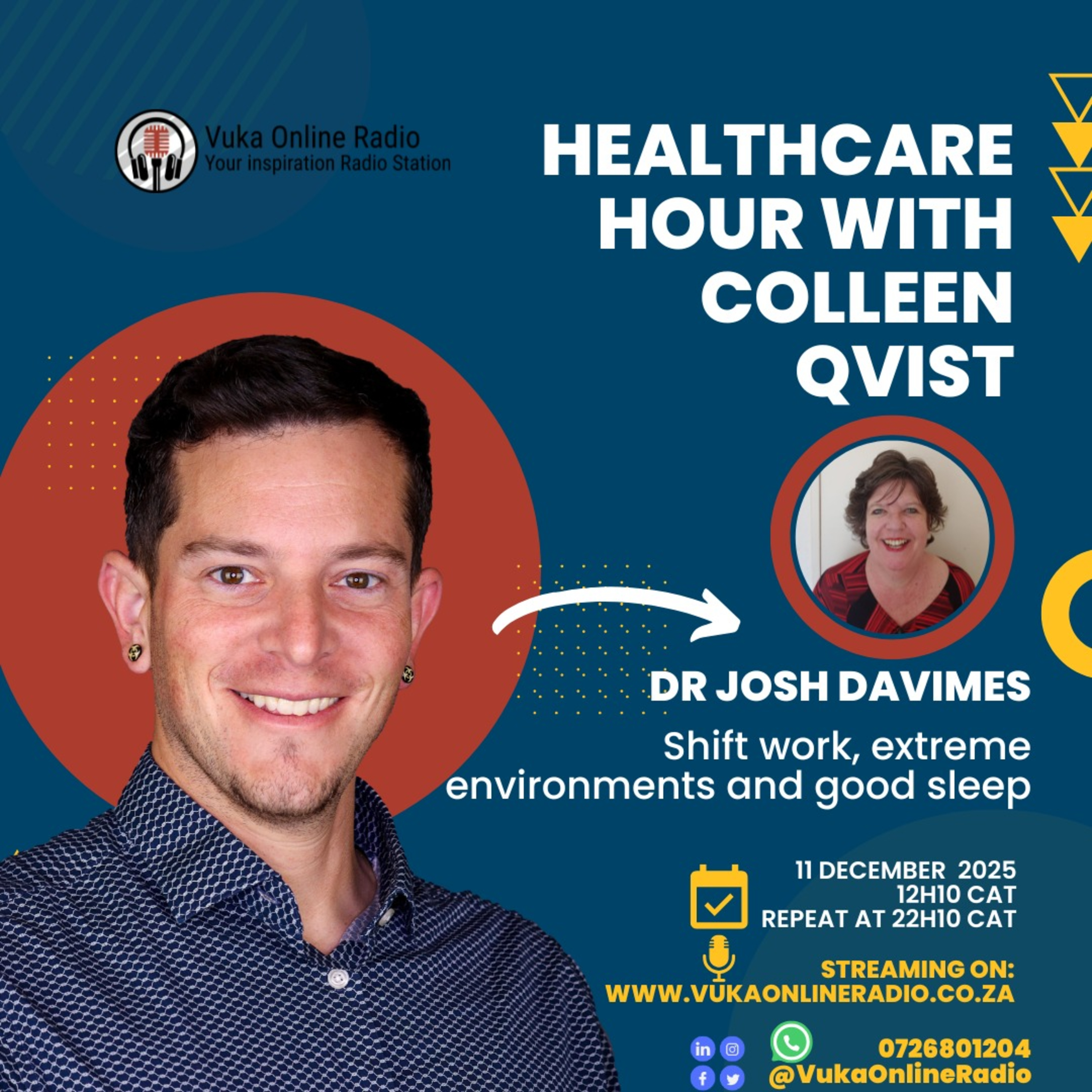 111225- Health care Hour with Colleen Qvist- Josh Davimes
