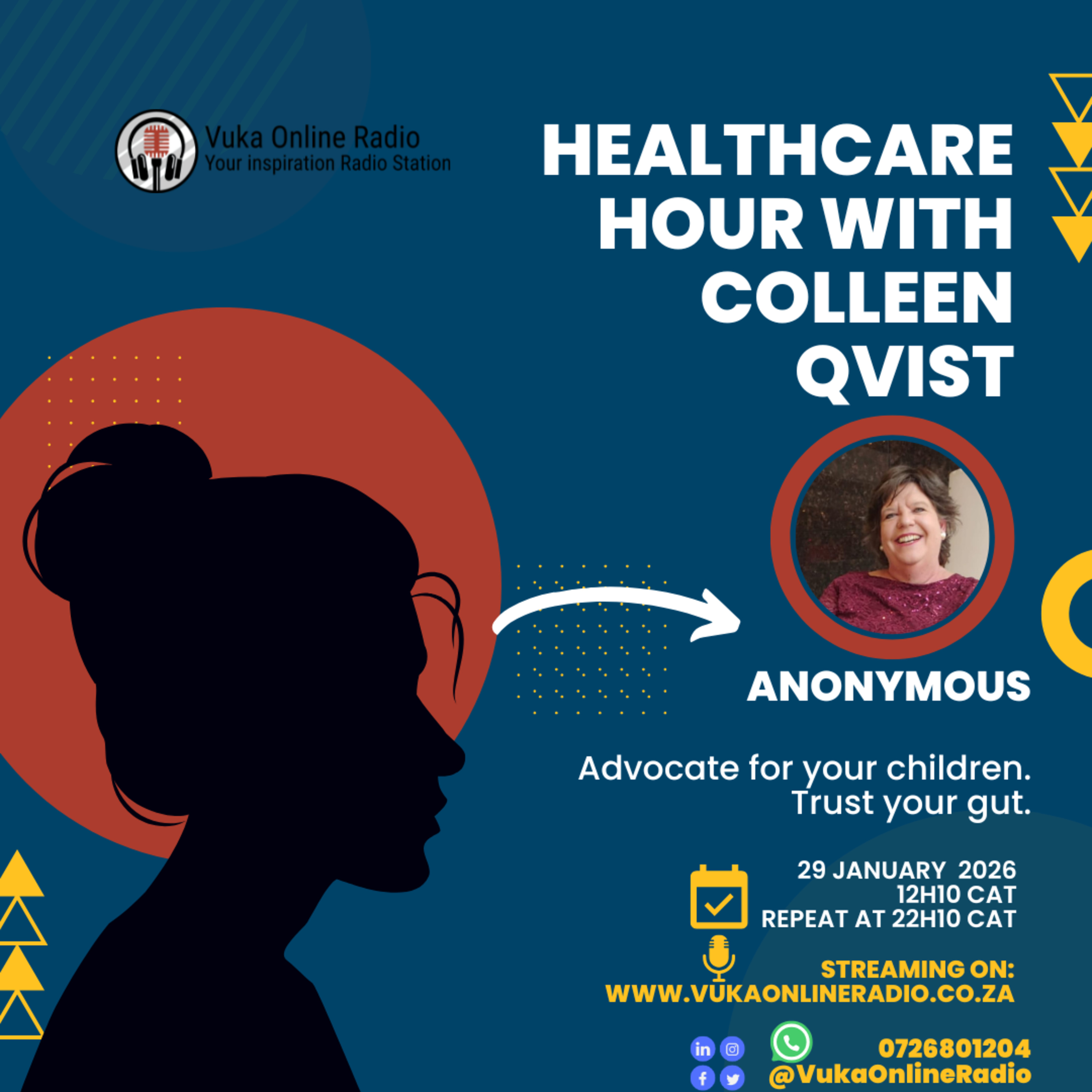 290126-Health Care Hour with Colleen Qvist and Anonymous Mom