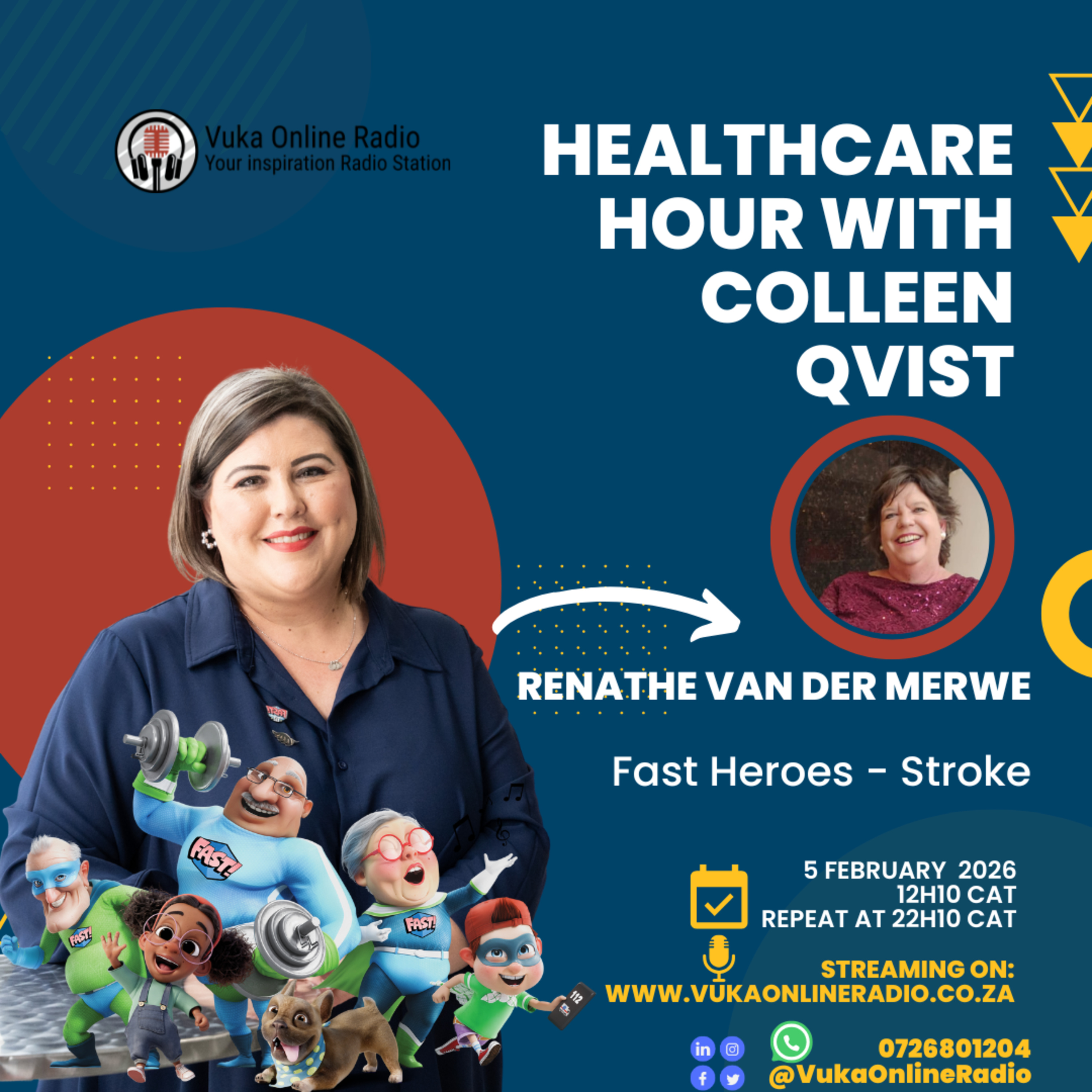 5226 - Healthcare Hour with Colleen Qvist - Renathe van der Merwe