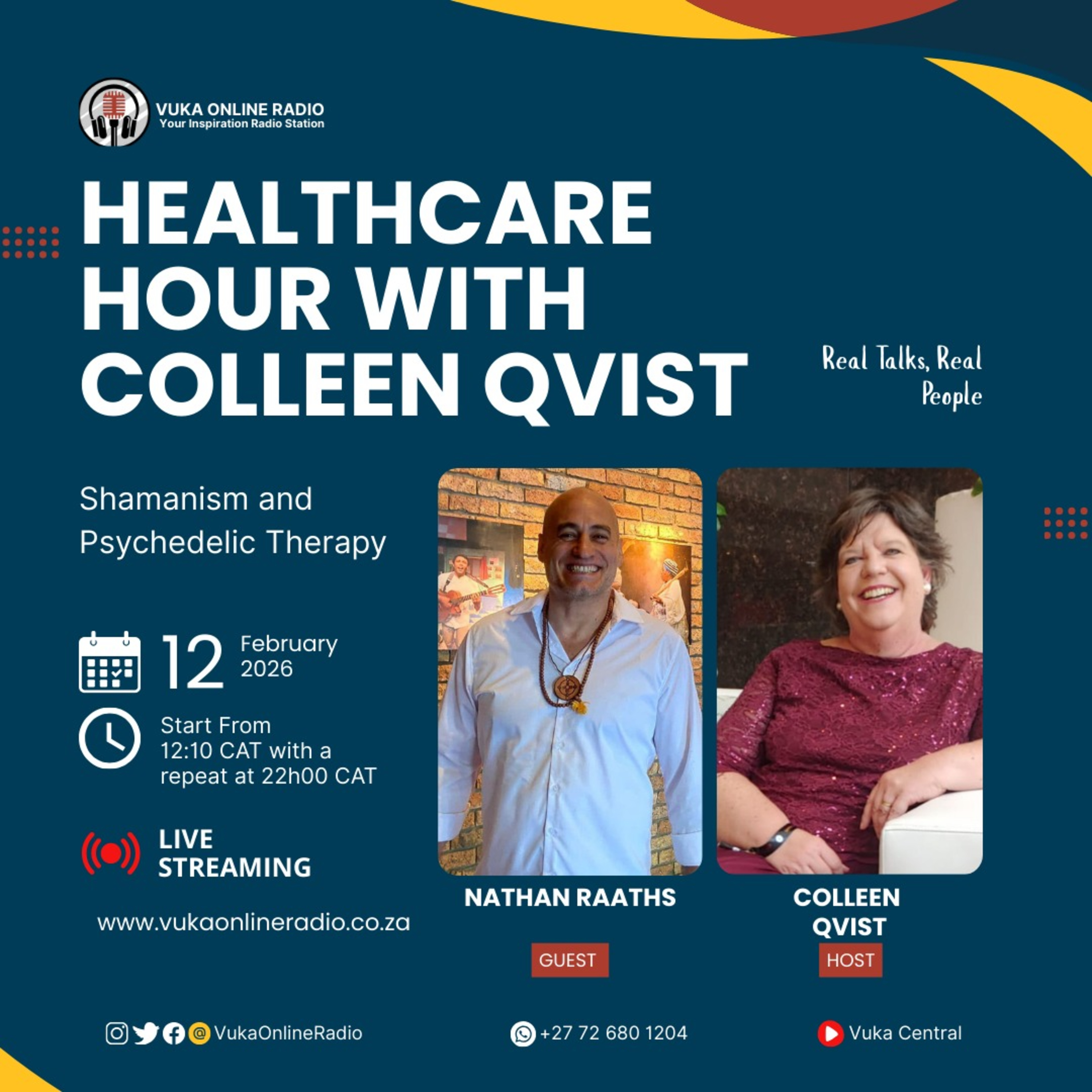 120226-Health Care Hour with Colleen Qvist and Nathan Raaths