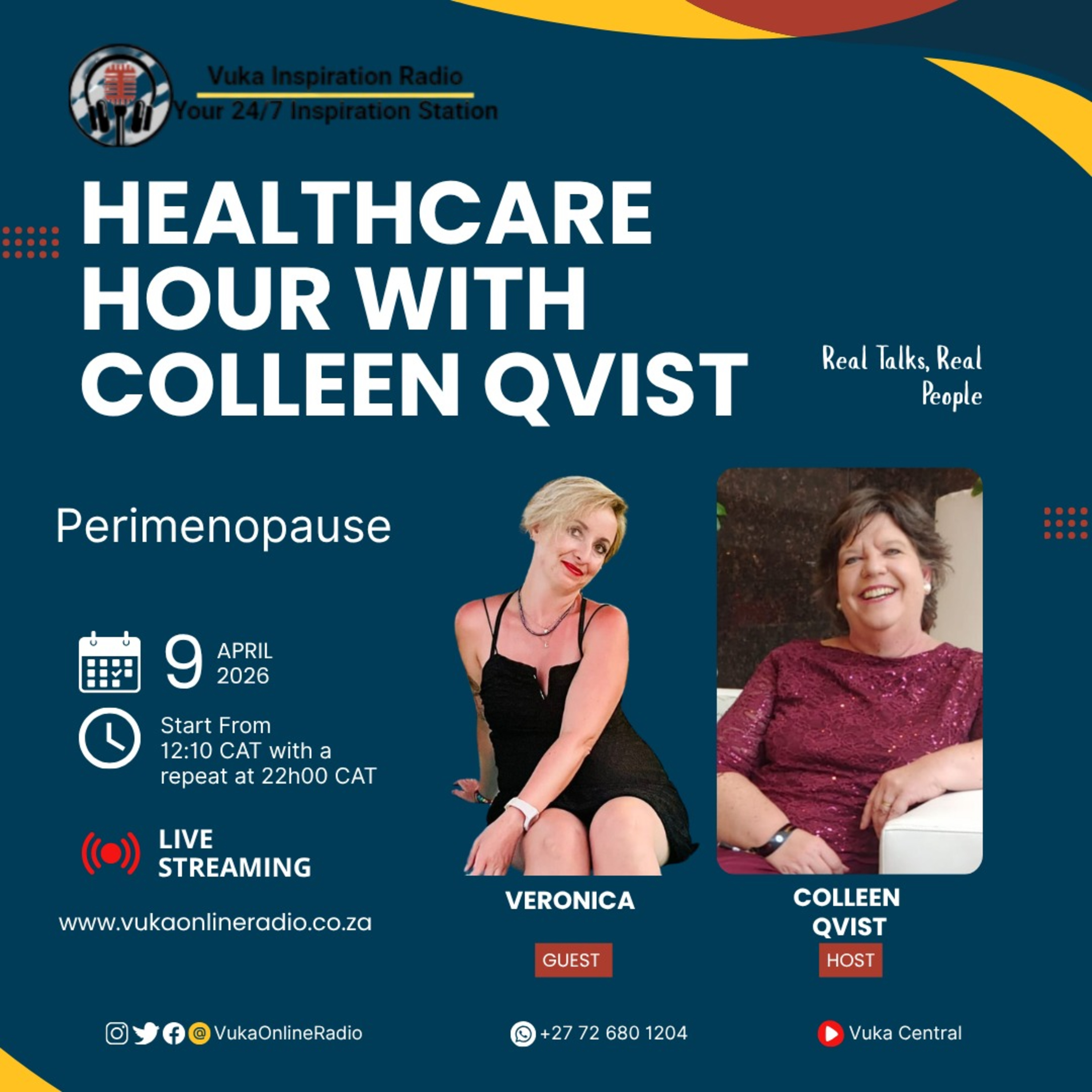090426-Health Care Hour with Colleen Qvist And Veronica