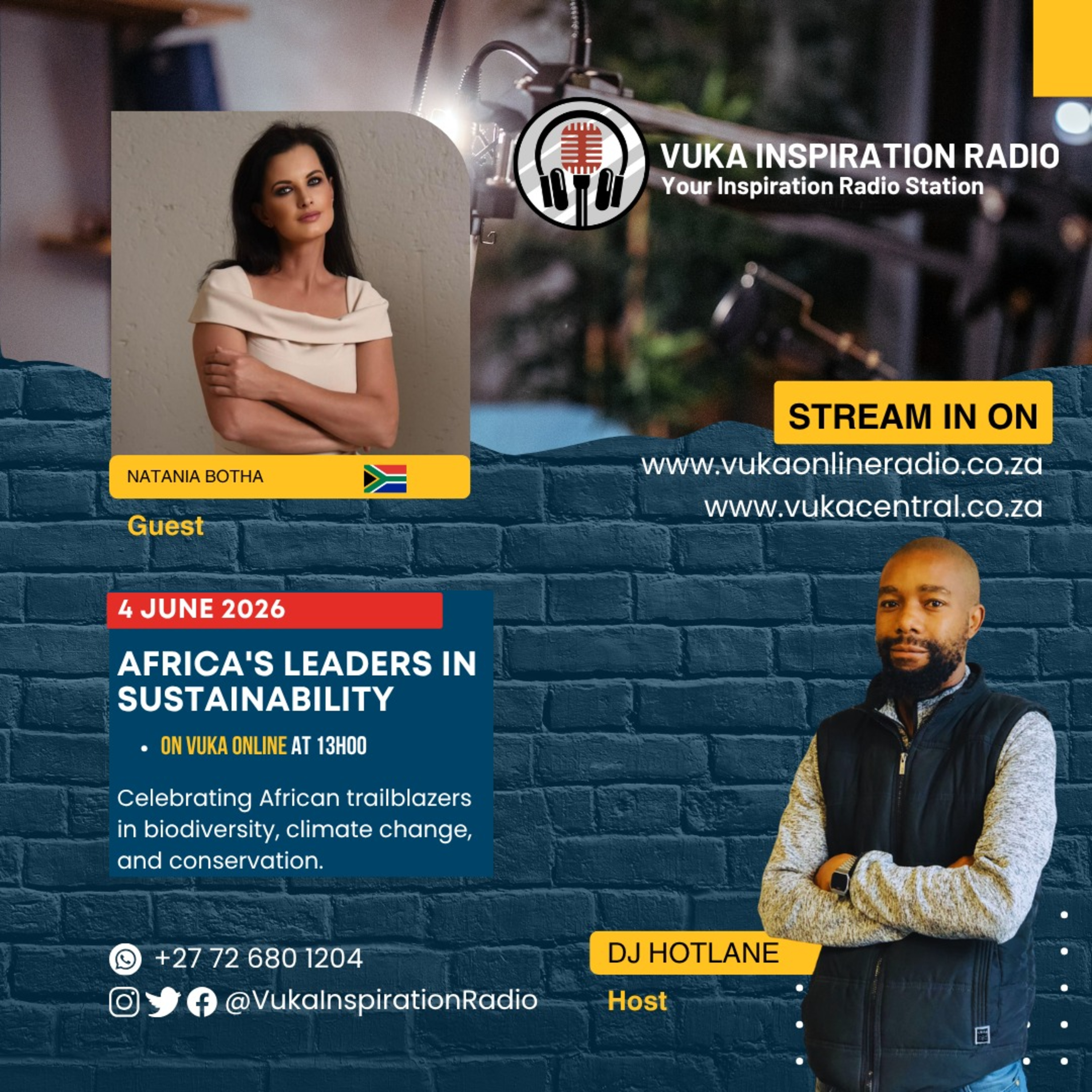 040626-Africas Leaders Sustainability Dj Hotlane and Nathaan Botha
