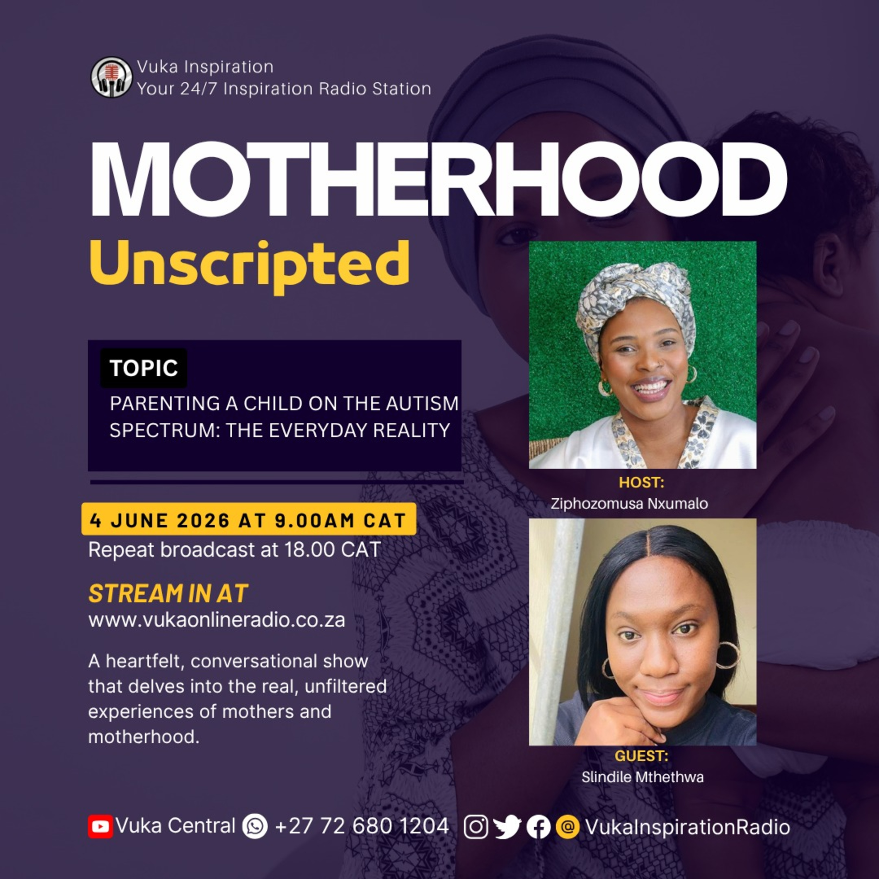 040626-Motherhood unscripted With Silindile Mthethwa