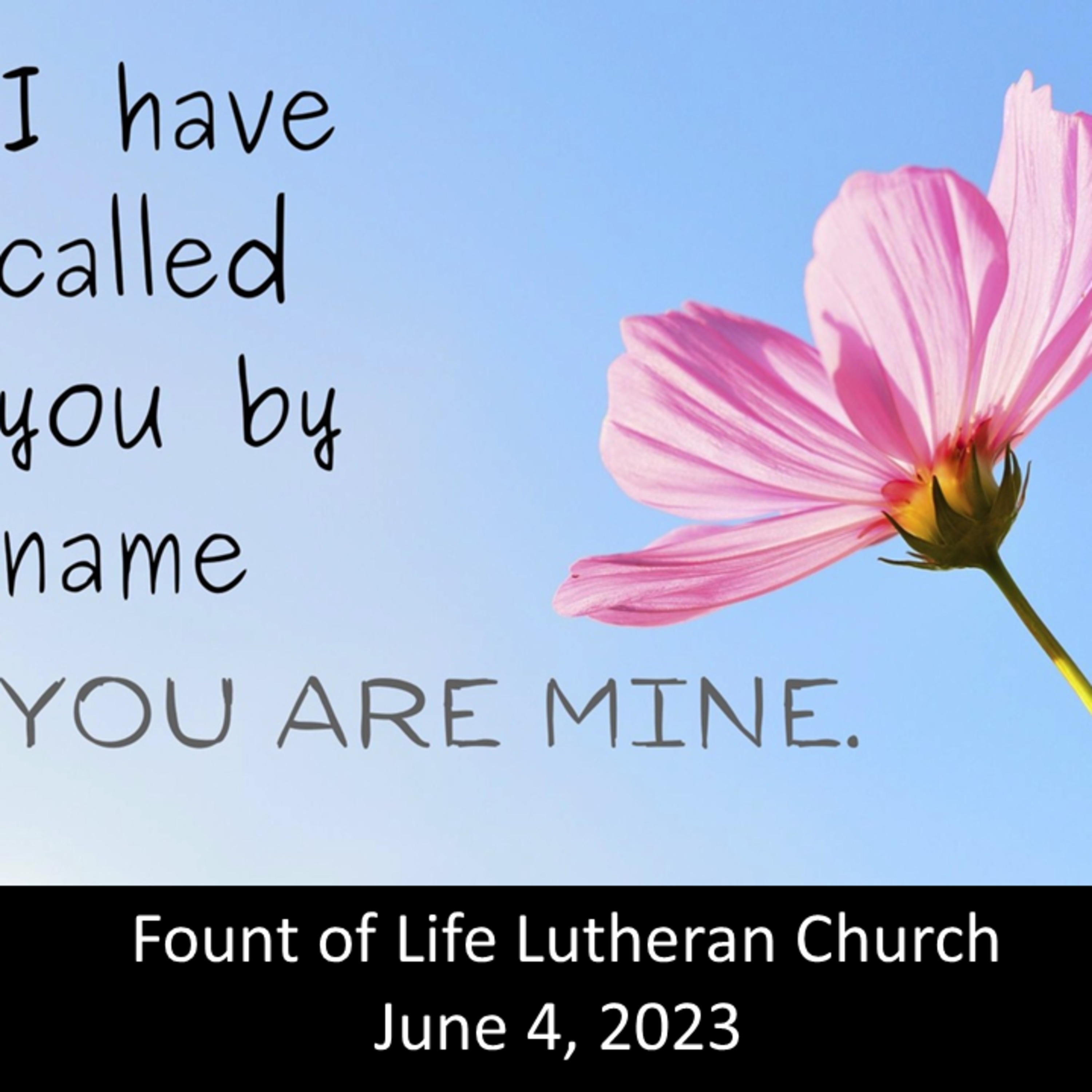Jesus Lives to Give Life – June 4, 2023 episode artwork