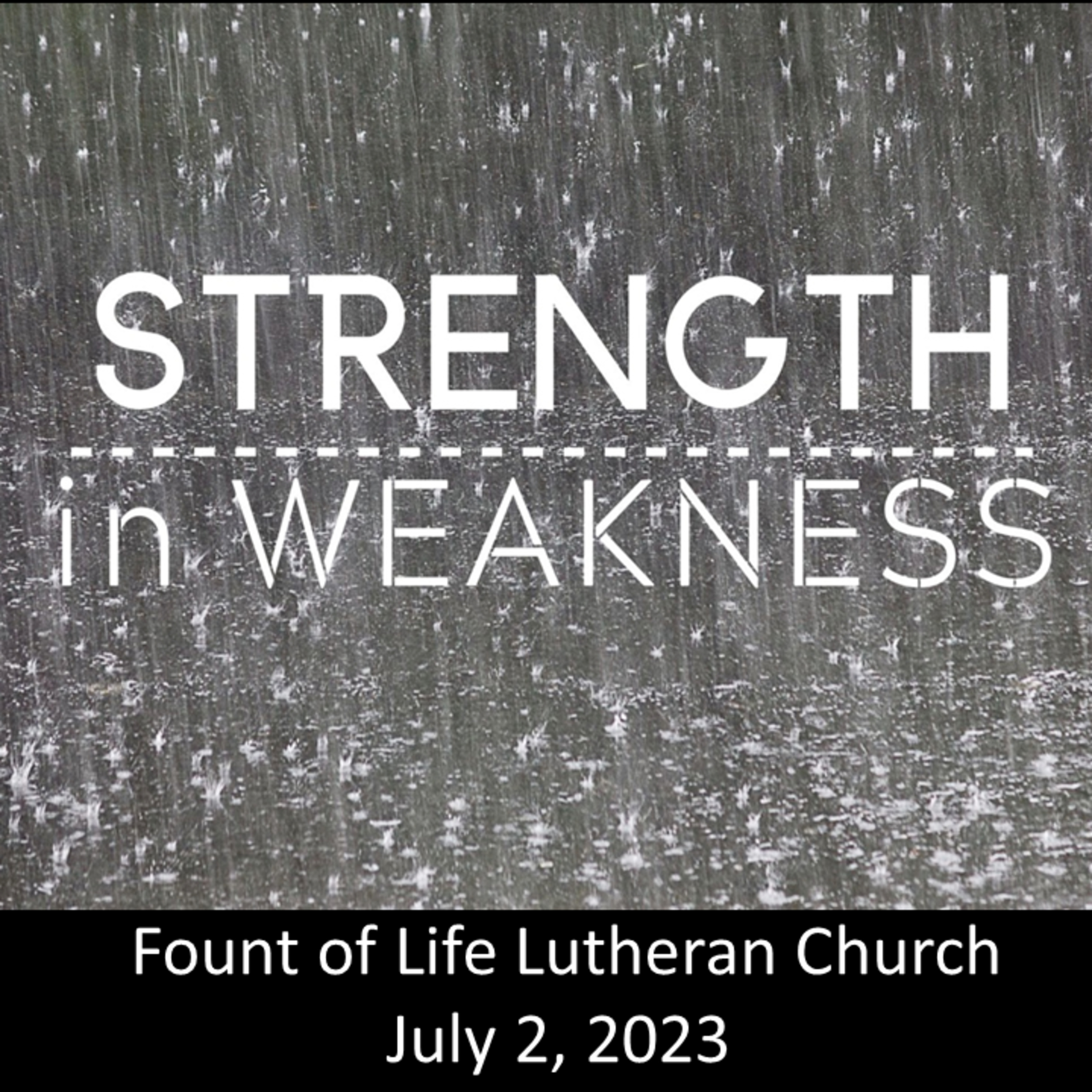 Fount of Life Sermon for July 2nd, 2023 episode artwork