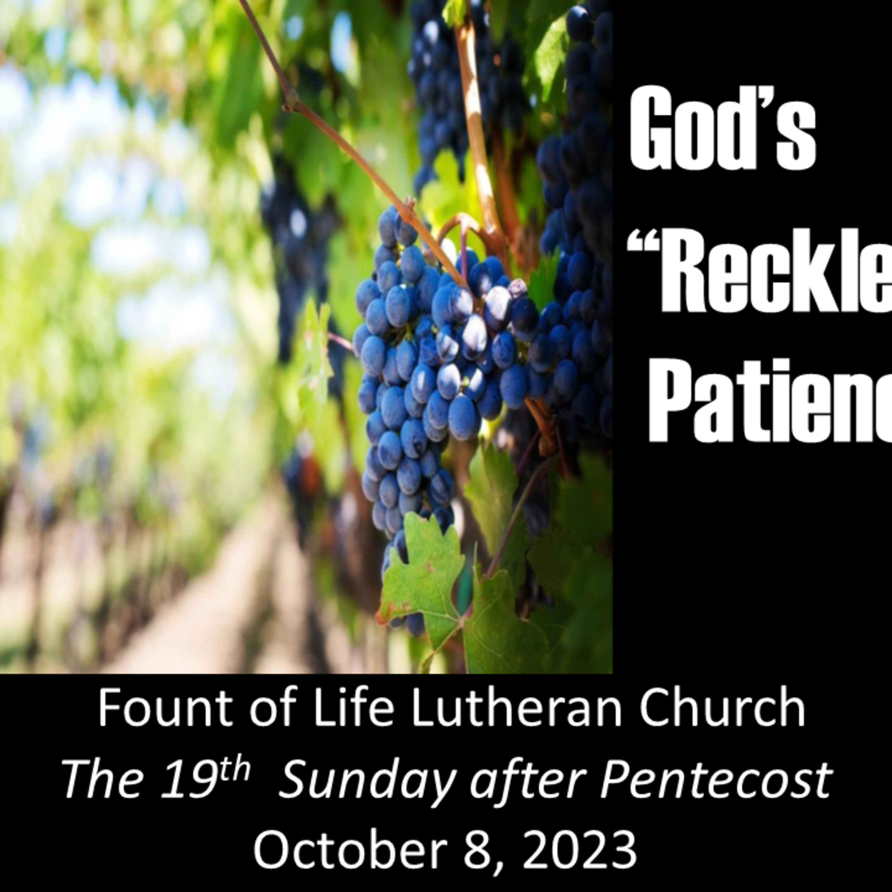 Fount of Life Sermon for October 08, 2023 episode artwork