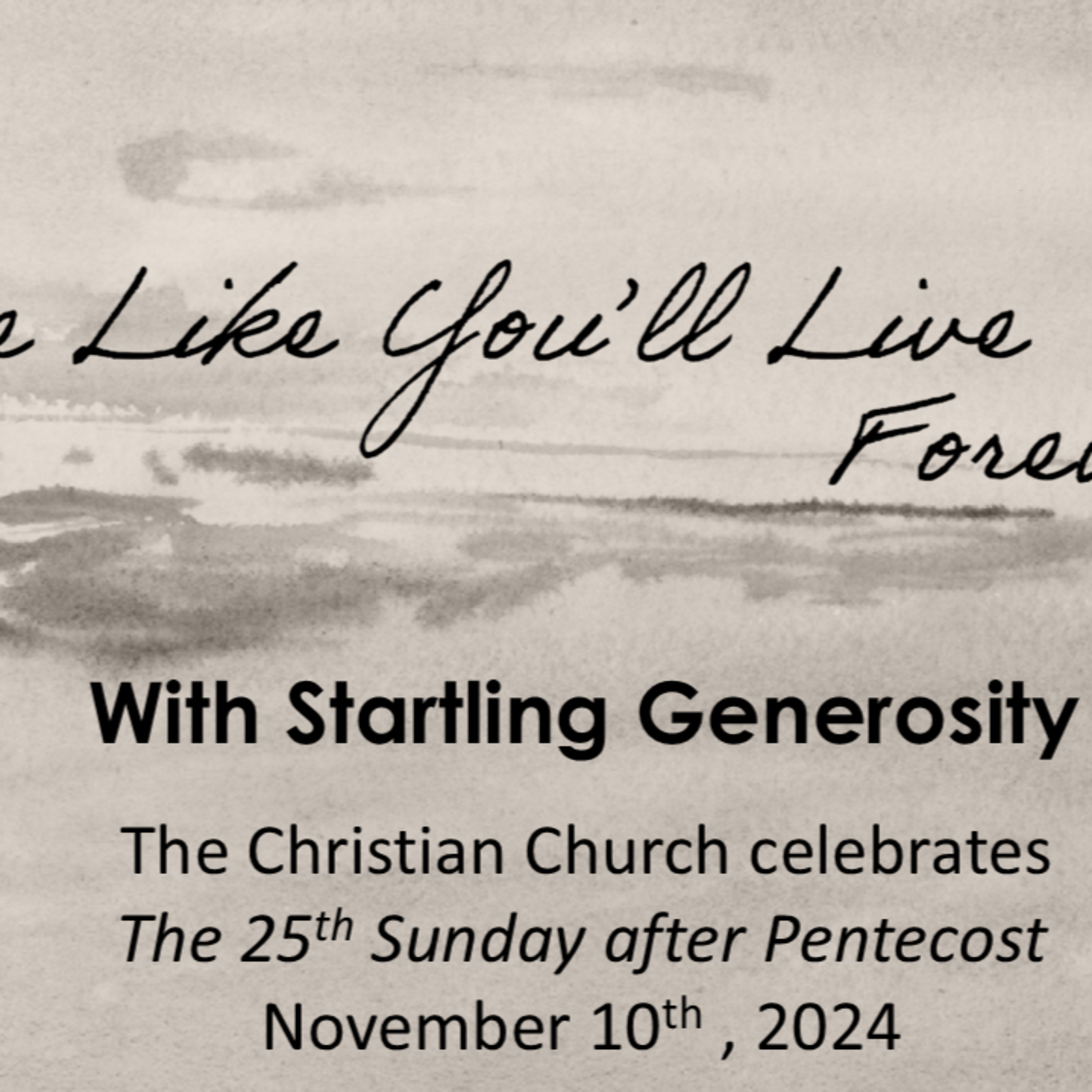 The Grace of Giving – November 10, 2024 episode artwork
