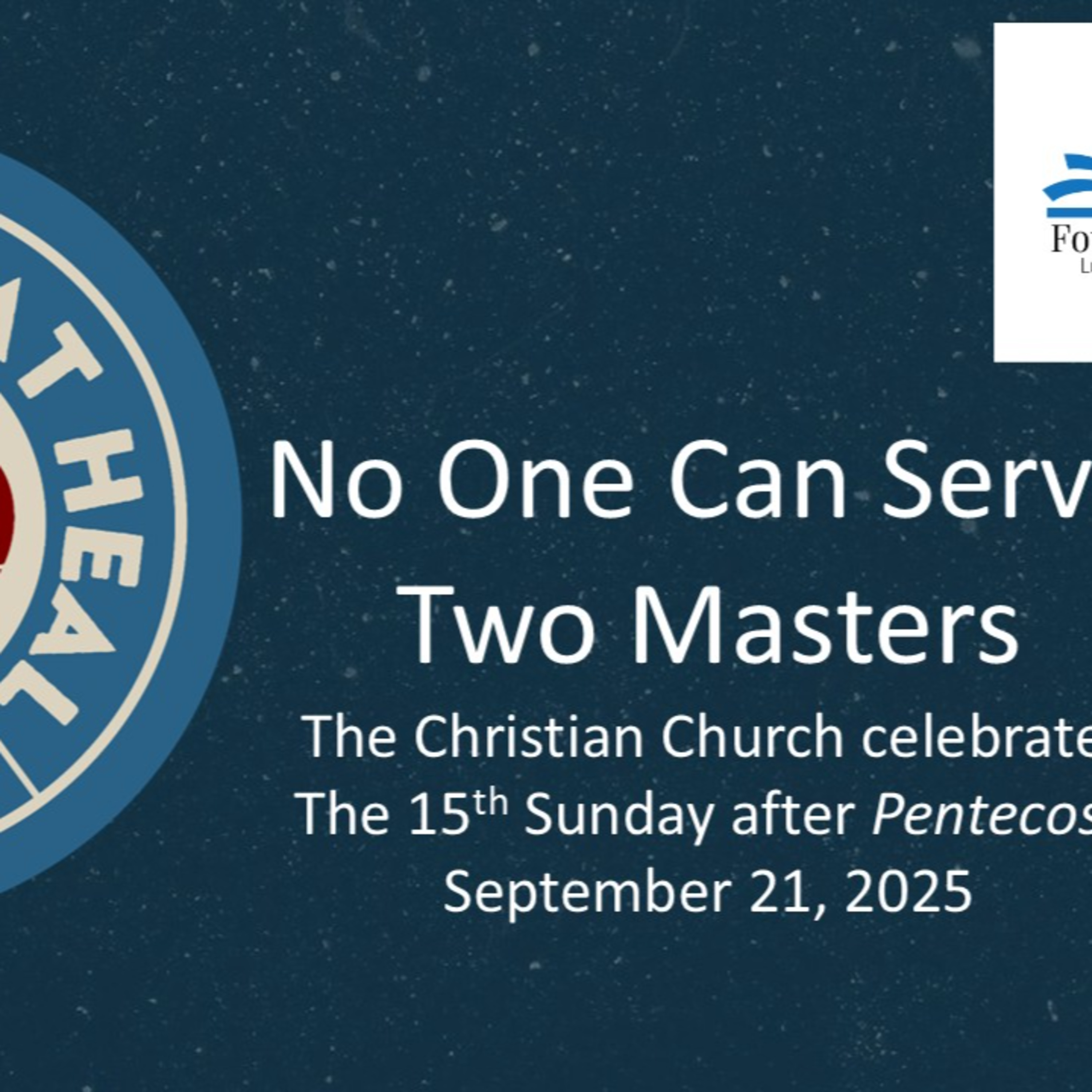 Fount of Life Service for September 28th, 2025 episode artwork