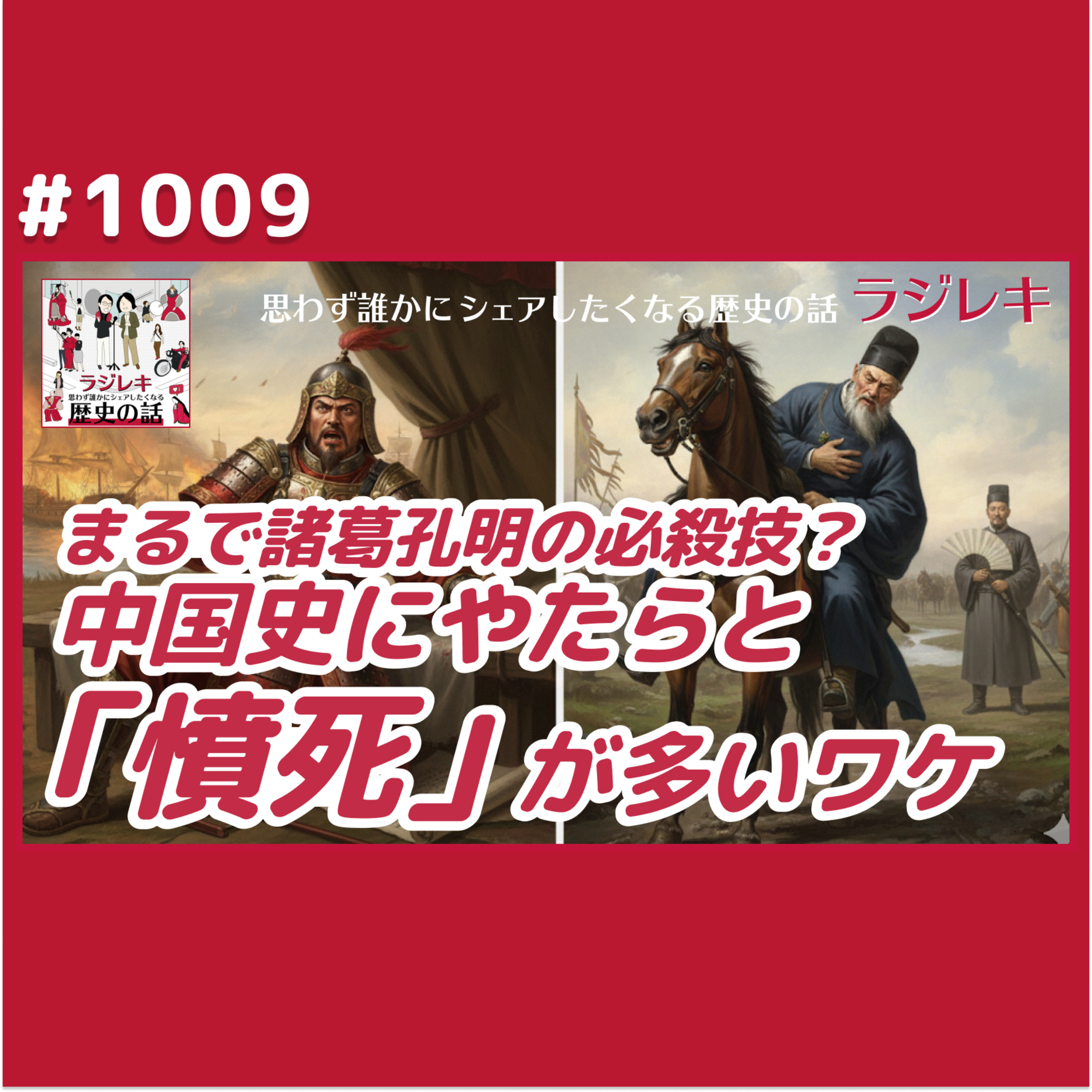 1009_三国志演義における諸葛孔明の必殺技？周瑜と王朗の「憤死」
