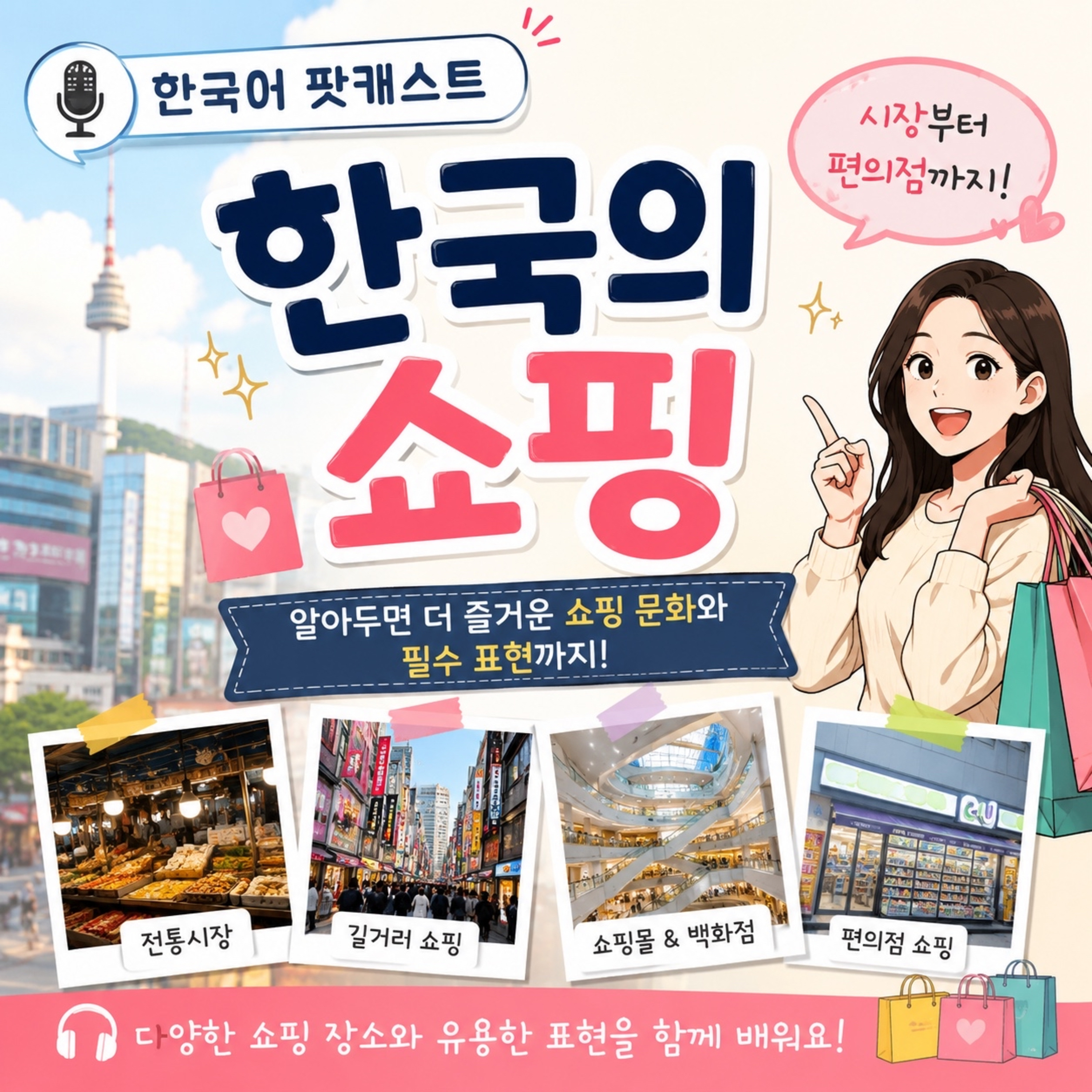 294. 한국에서 쇼핑하기🛍️Shopping in Korea