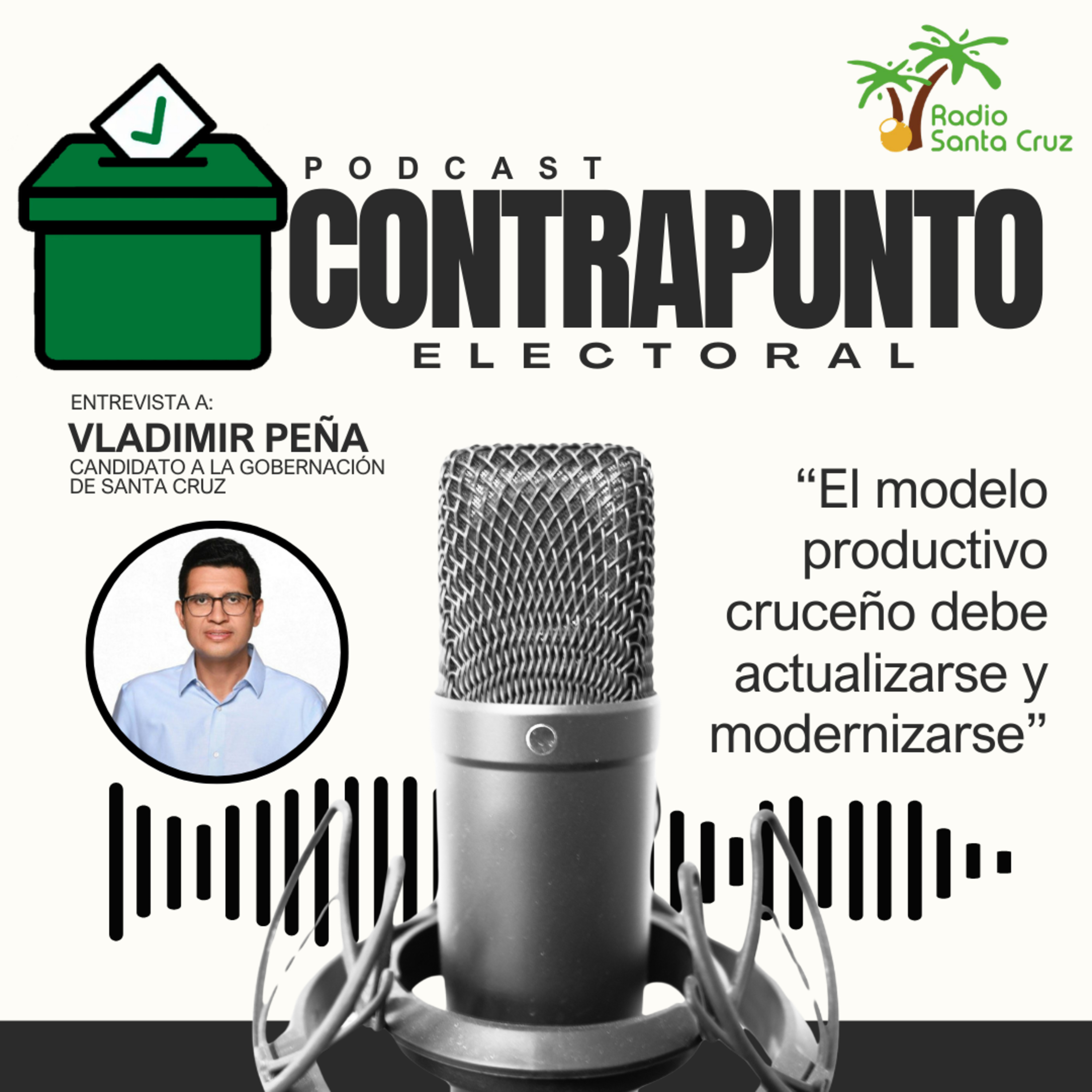 Vladimir Peña: "El modelo productivo cruceño debe actualizarse y modernizarse"