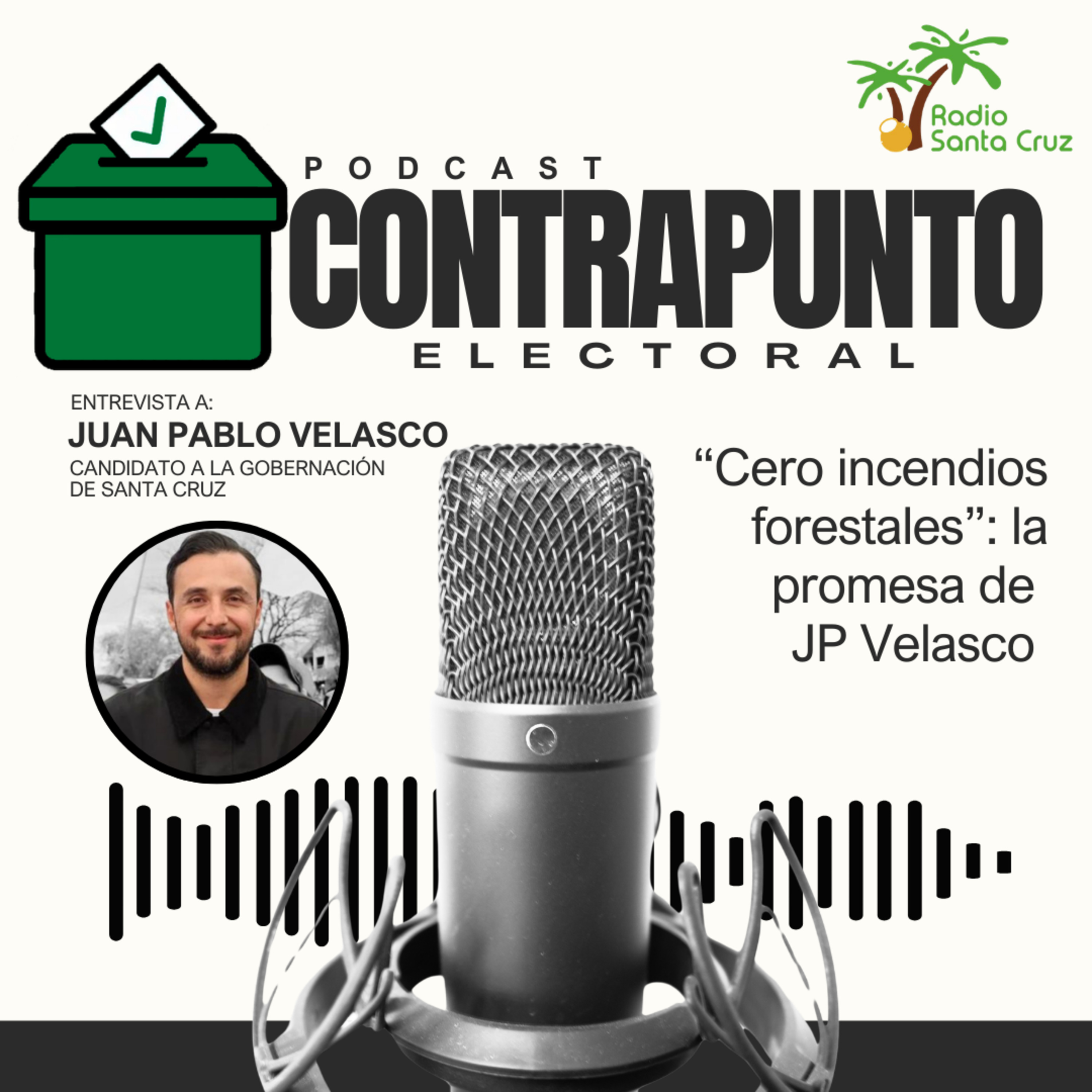 “Cero incendios forestales”: la promesa de JP Velasco