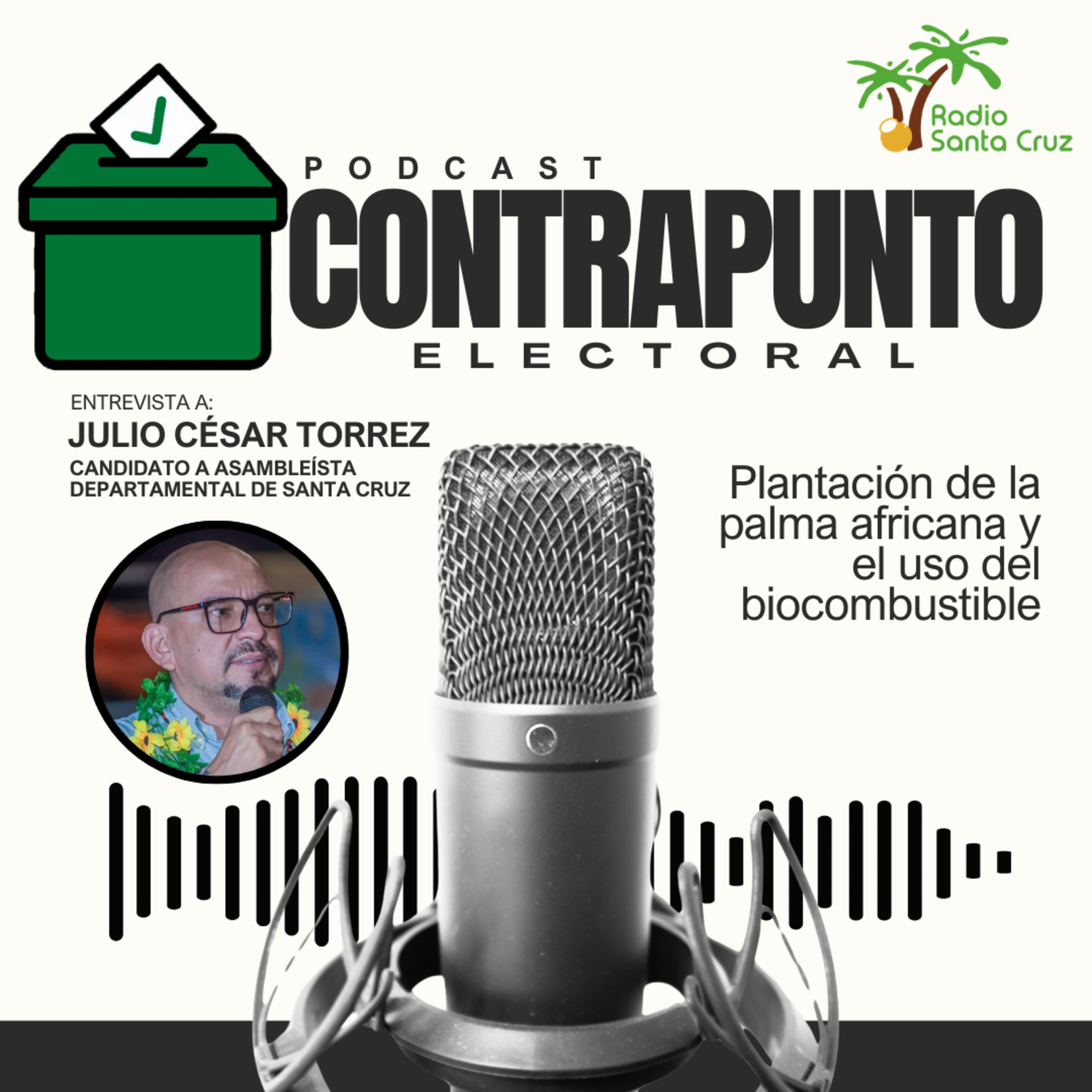 Torrez propone la plantación de la palma africana y el uso del biocombustible en Santa Cruz