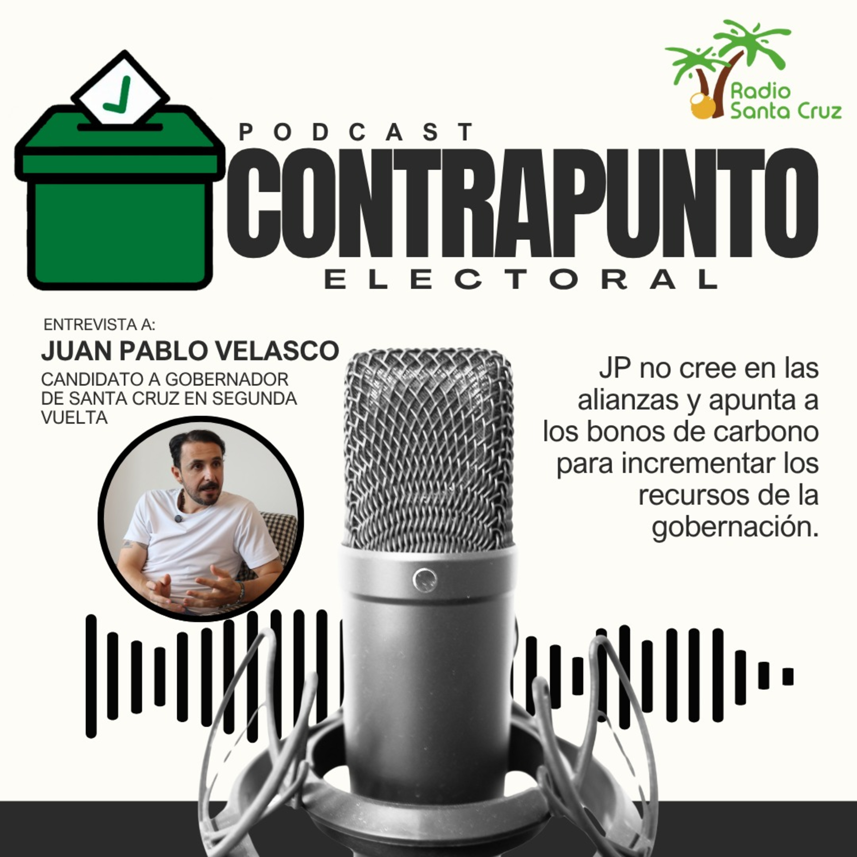 JP Velasco no cree en las alianzas y apunta a los bonos de carbono para generar recursos