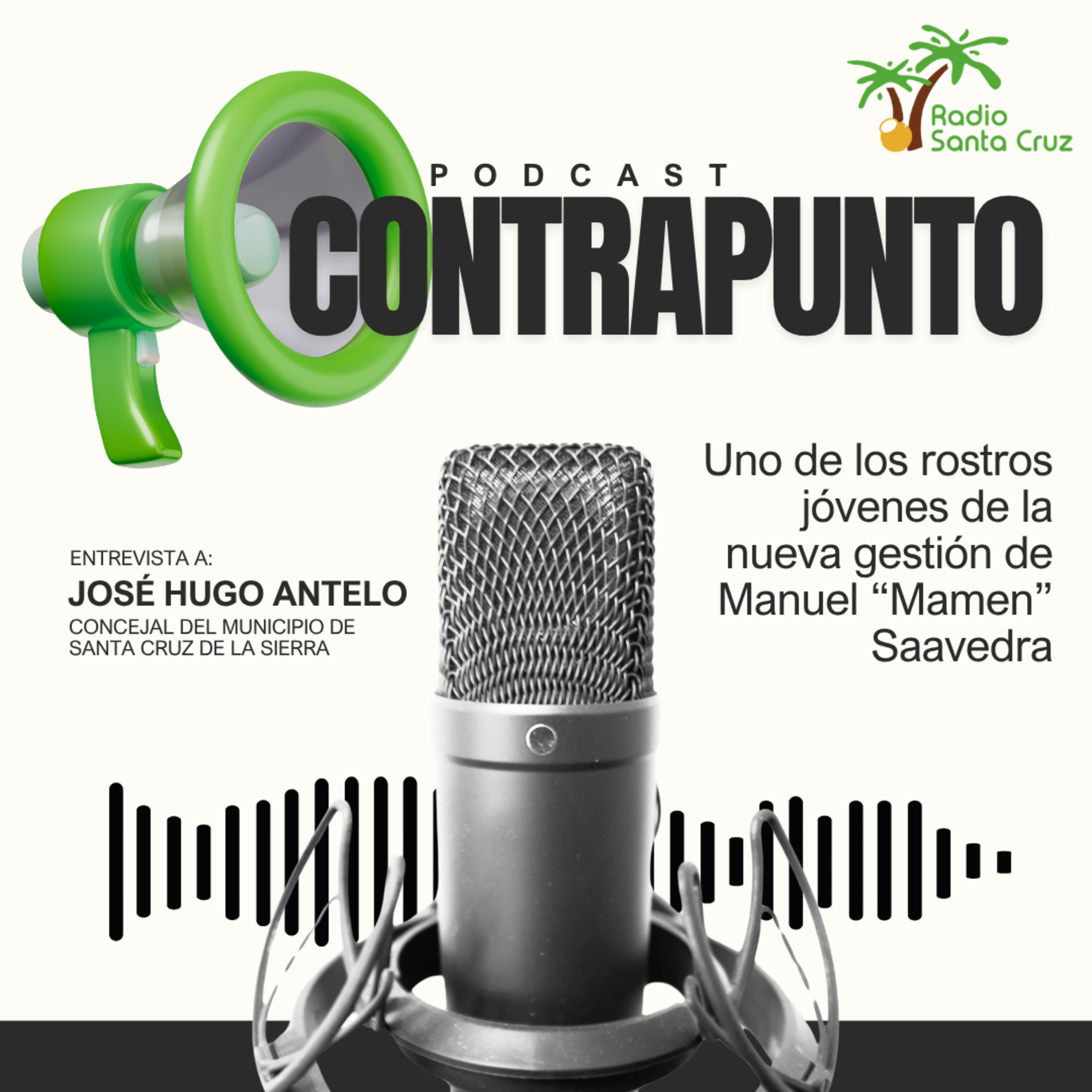 José Hugo Antelo, uno de los rostros jóvenes de la nueva gestión de “Mamen” Saavedra