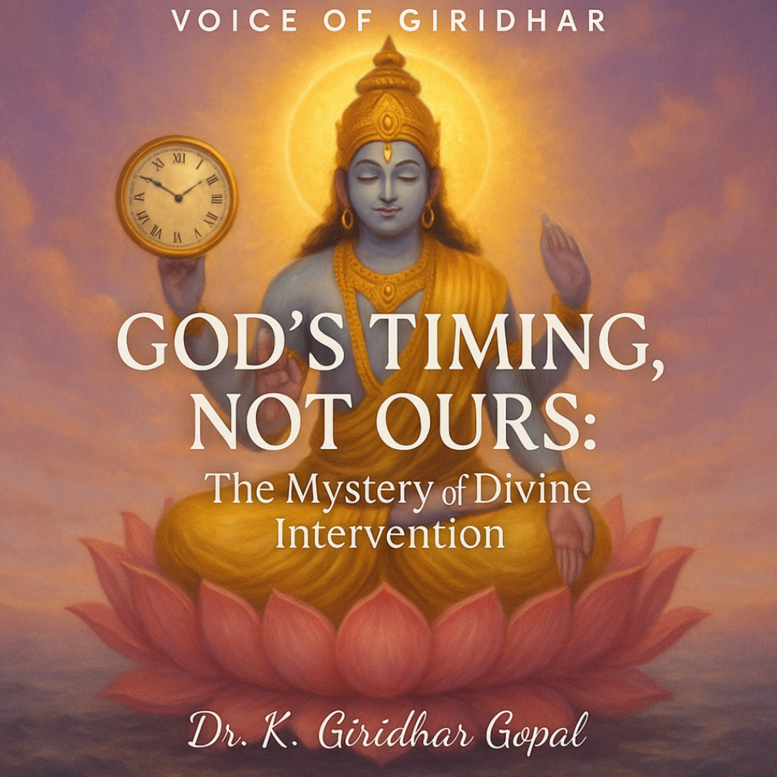God’s Timing, Not Ours: The Mystery of Divine Intervention.
