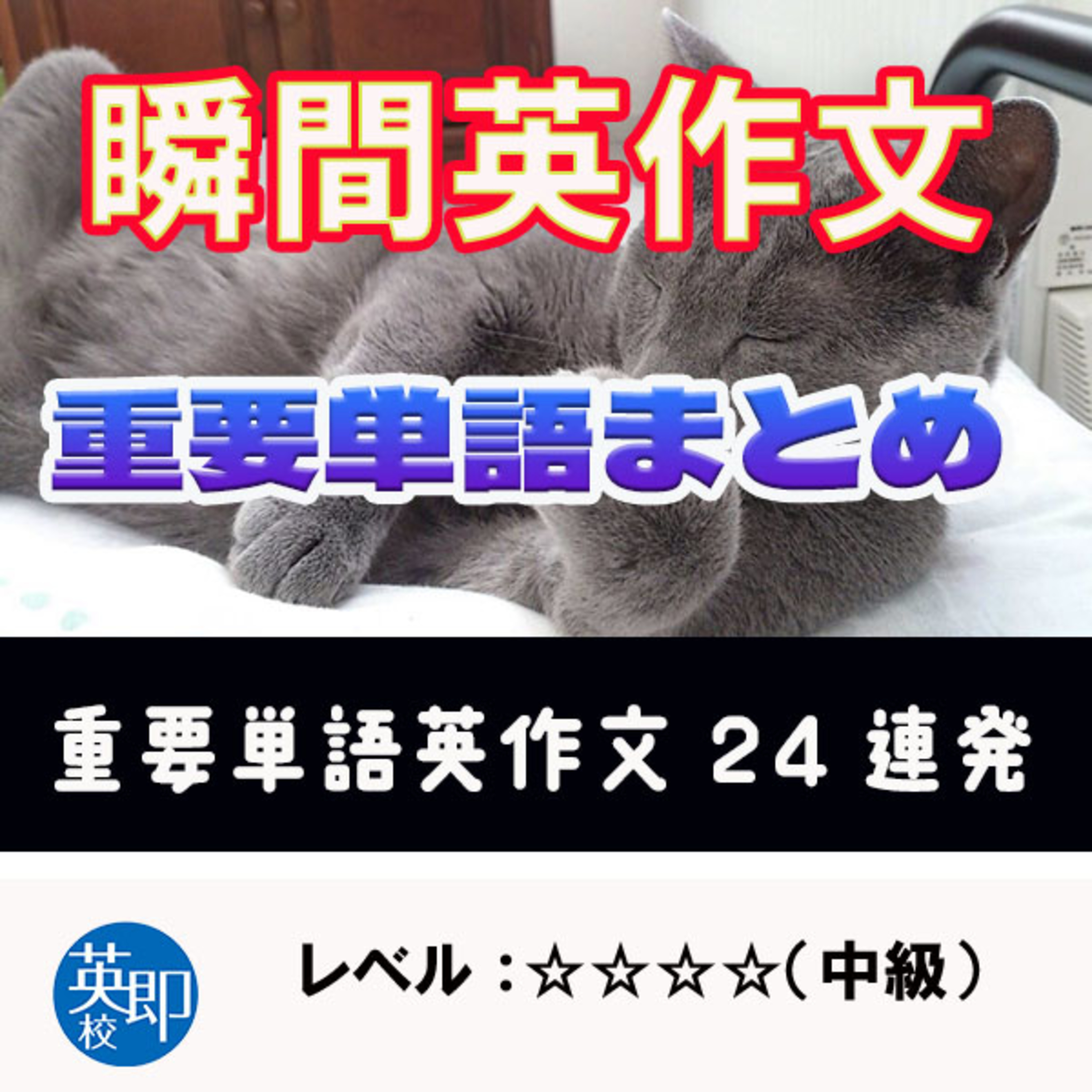瞬間英作文特別編：重要単語編１ episode artwork