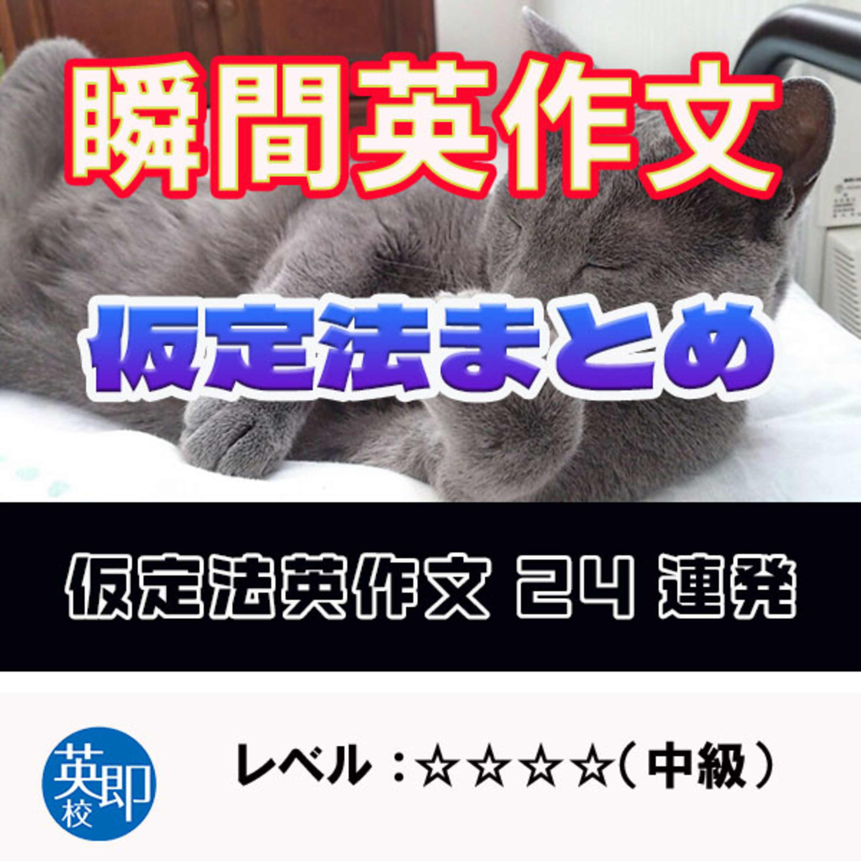 【瞬間英作文：特別編】英作文修行の旅21　仮定法編 episode artwork