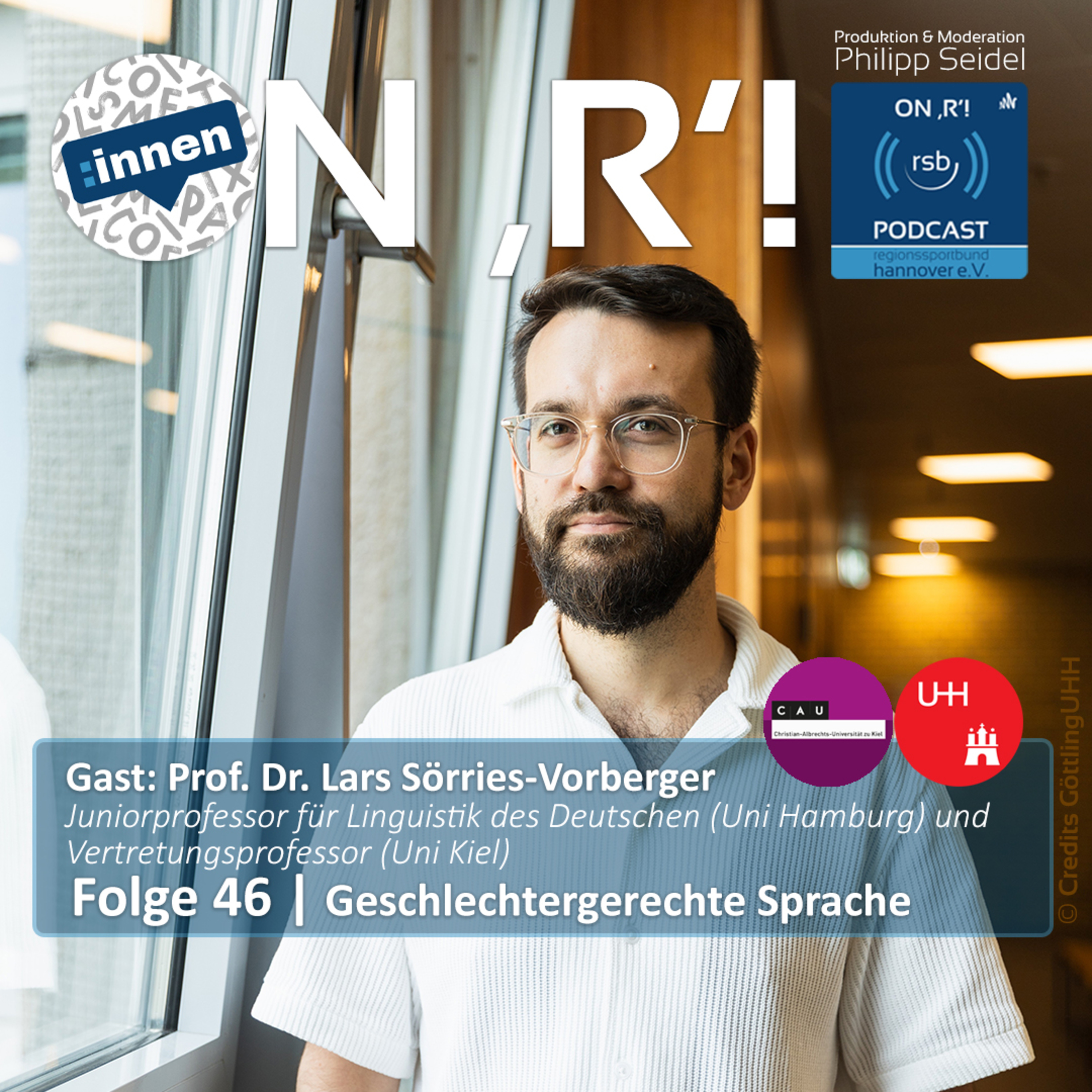 Folge 46 | Gendergerechte Sprache mit Prof. Dr. Lars Sörries-Vorberger