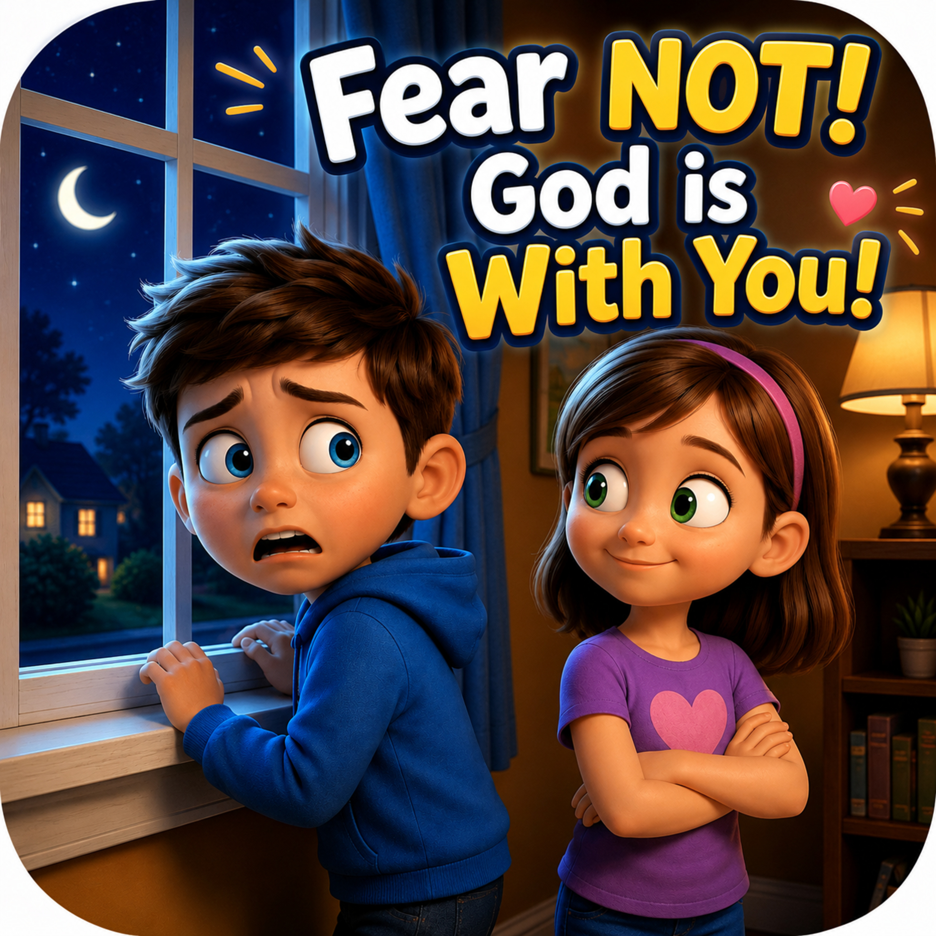 Fear NOT! God Is With You! | Christian Stories for Kids About Overcoming Fear Through Faith | Adventures: Bible Truths in Action episode artwork