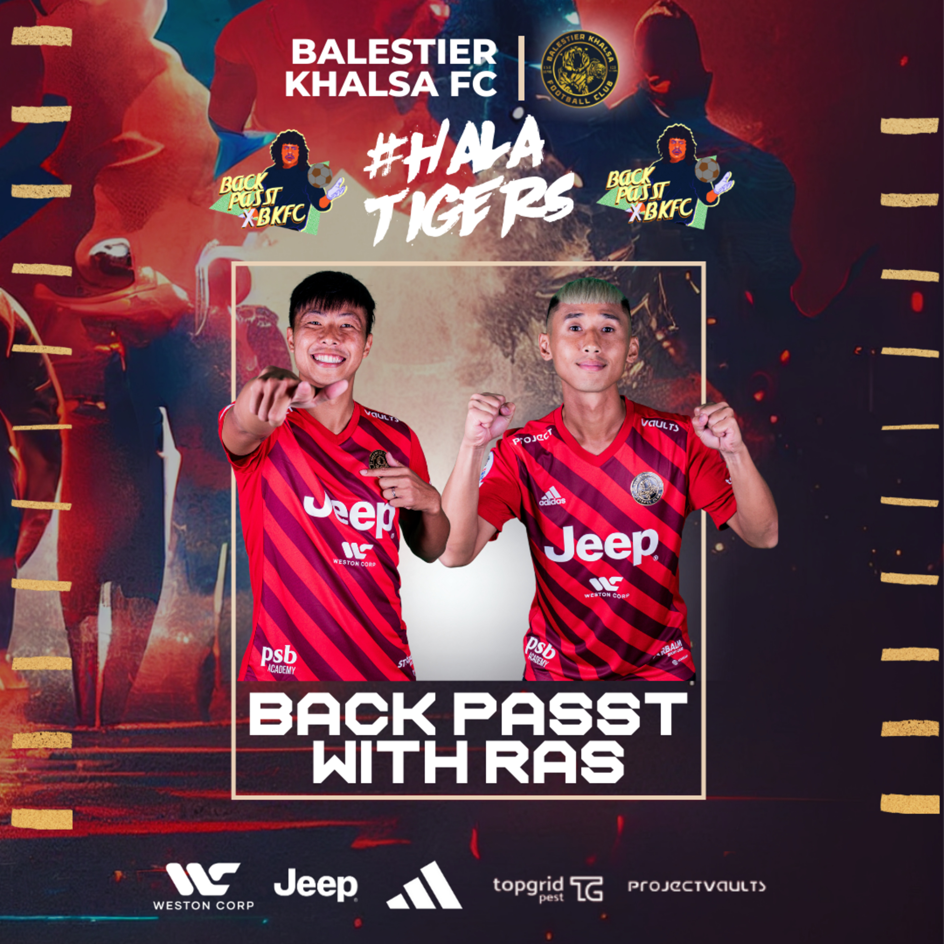 Back Passt With Ras