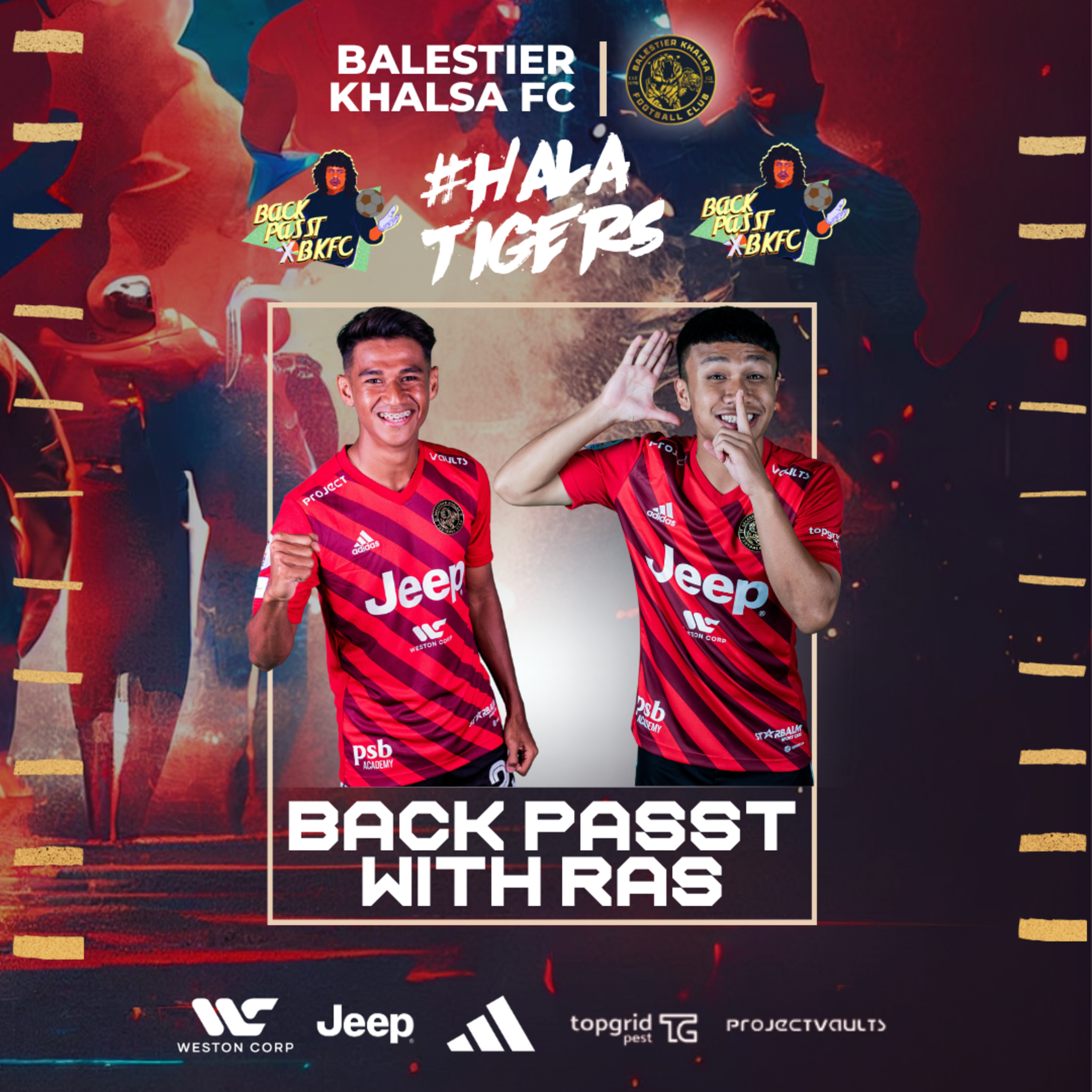 Back Passt With Ras