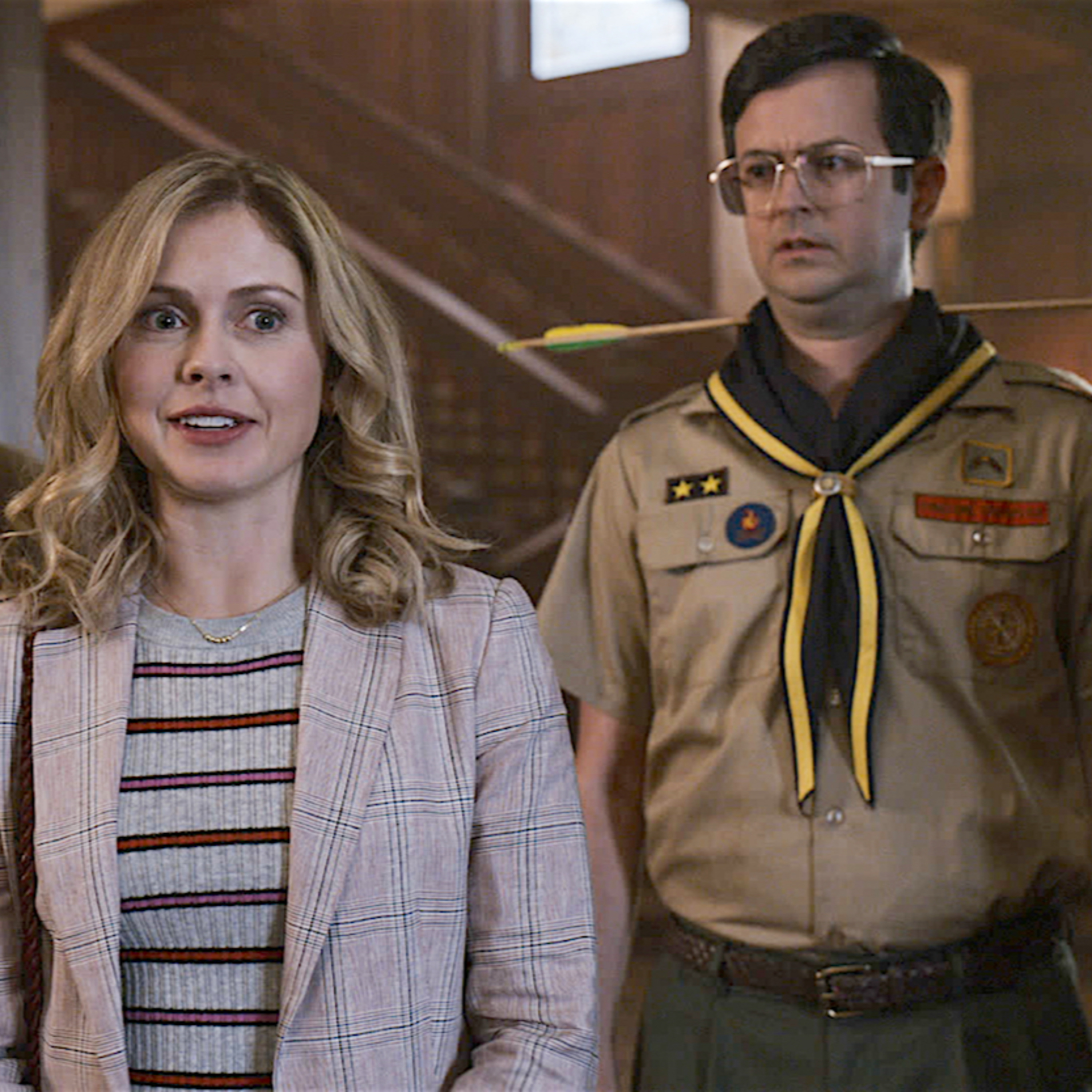 A closer look at the TV show "Ghosts" episode artwork