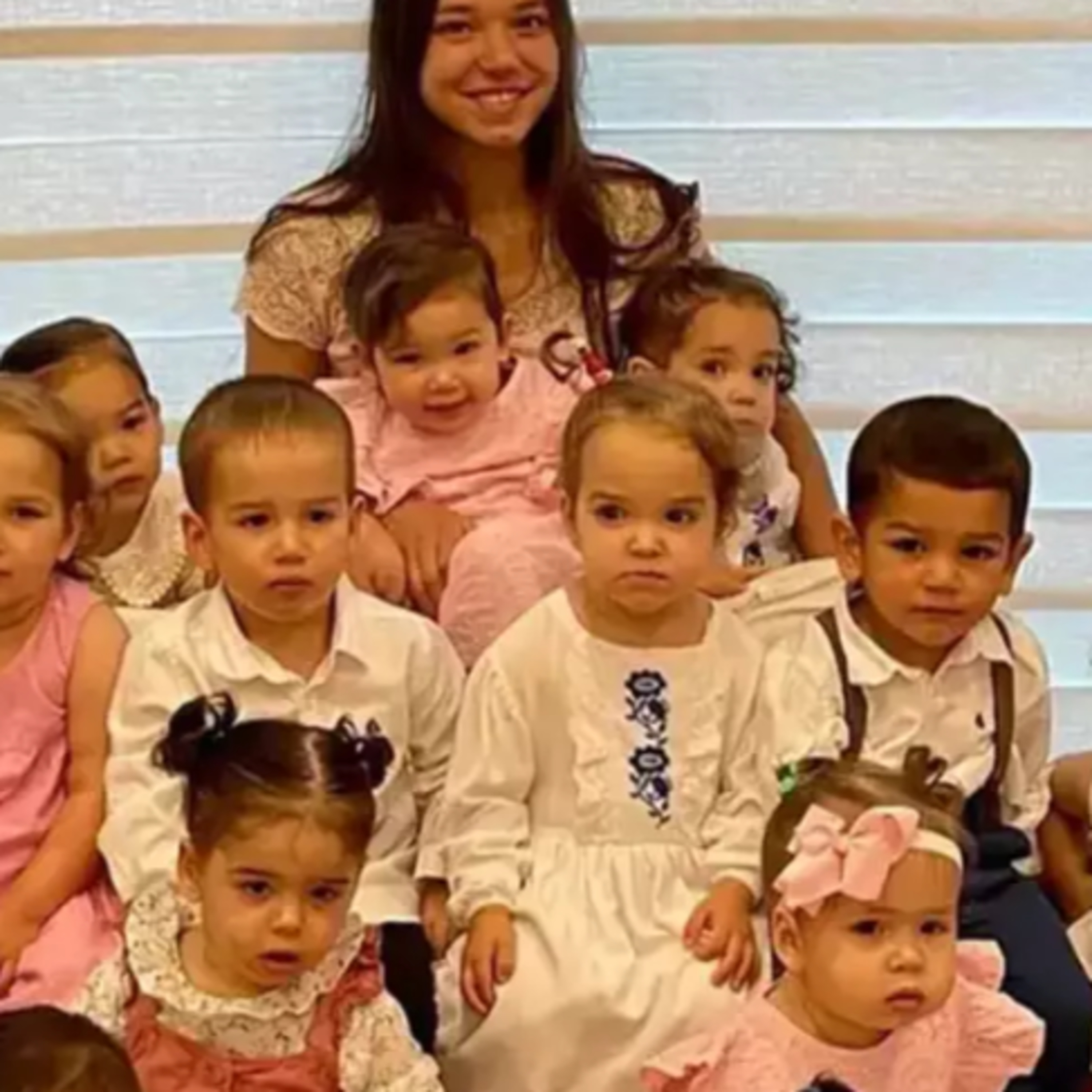 Young mom has 22 kids. How is that possible?