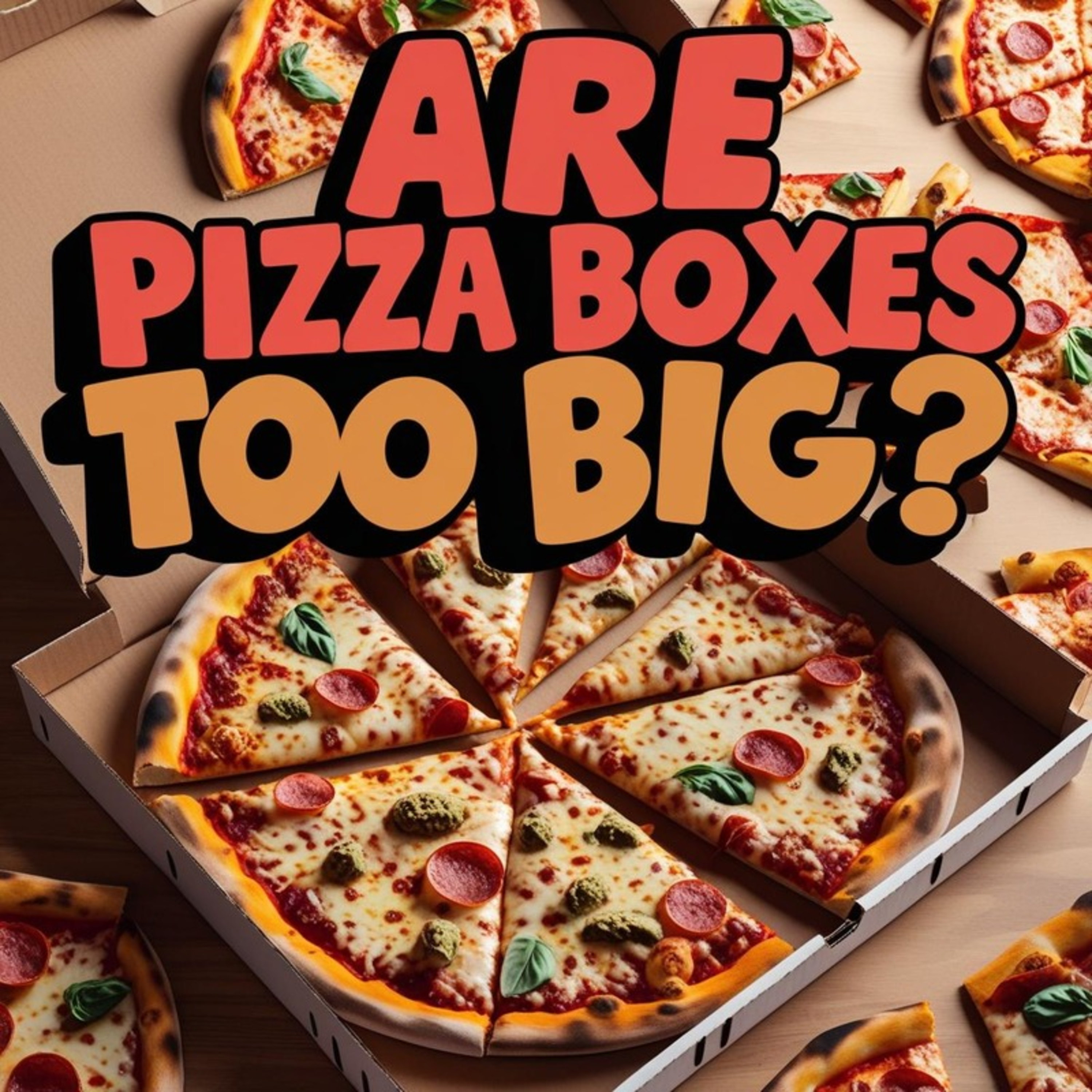 Are Pizza Boxes Too Big? Let's Talk About the Cardboard Crisis episode artwork