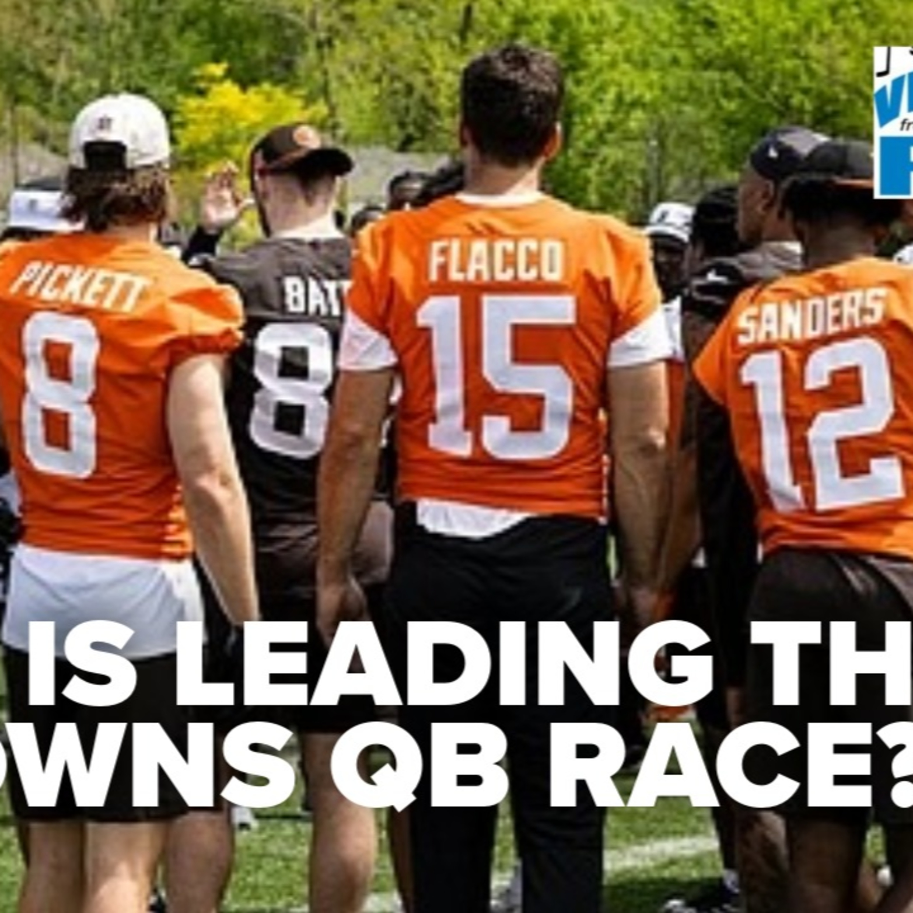 Cleveland Browns QB battle, Ohio State depth chart, Cleveland Guardians moves and March Madness expansion  episode artwork