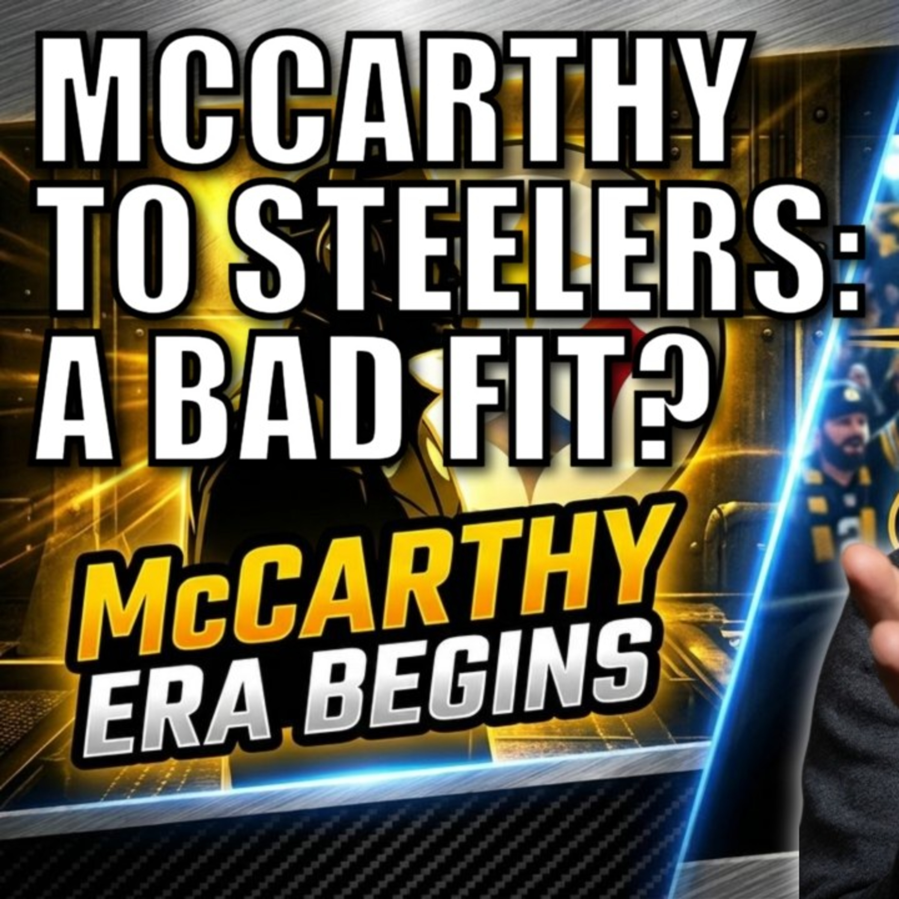 Mike McCarthy era begins in Pittsburgh as Steelers Show debates the fit episode artwork