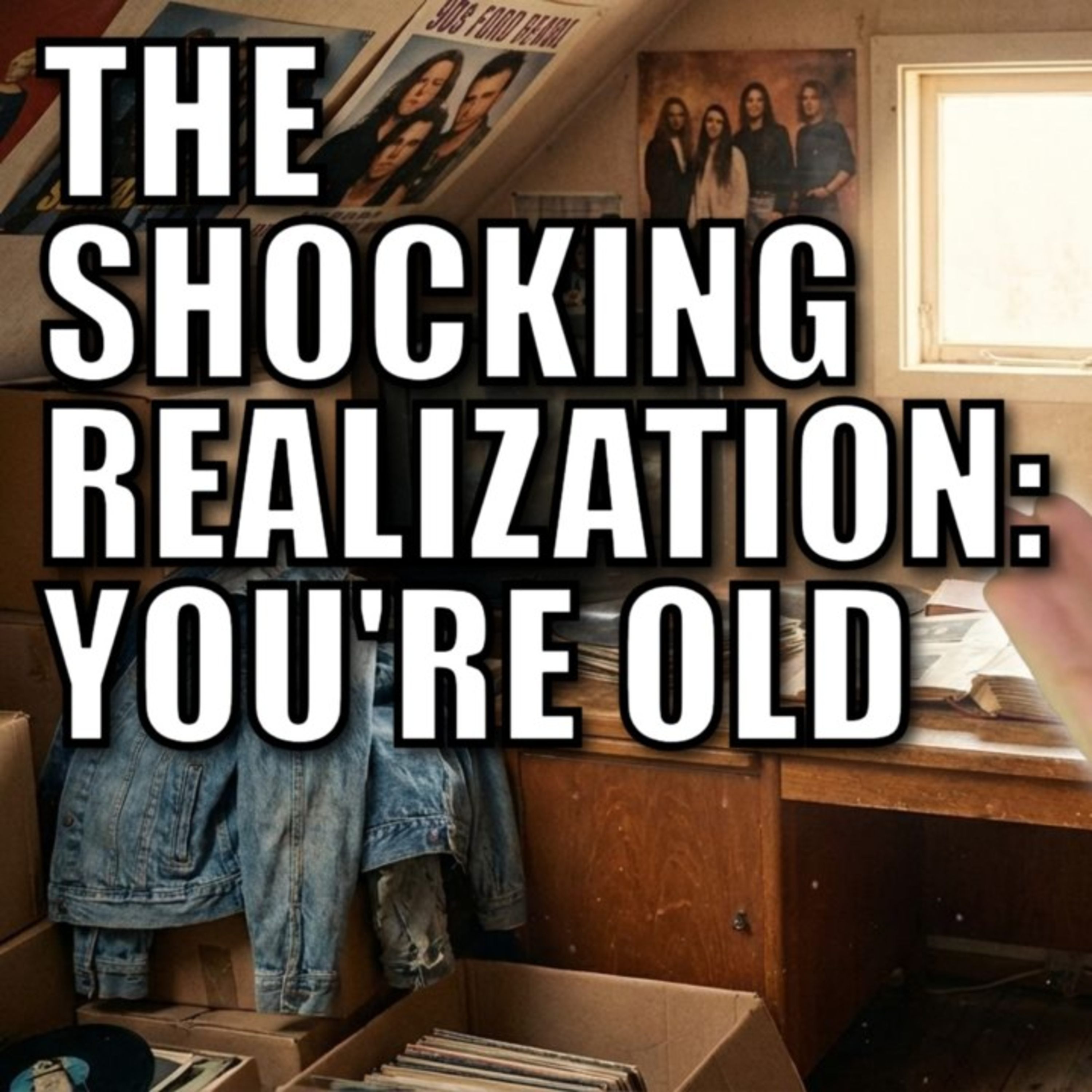 When nostalgia hits hard: realizing you’ve become the old guy without noticing episode artwork