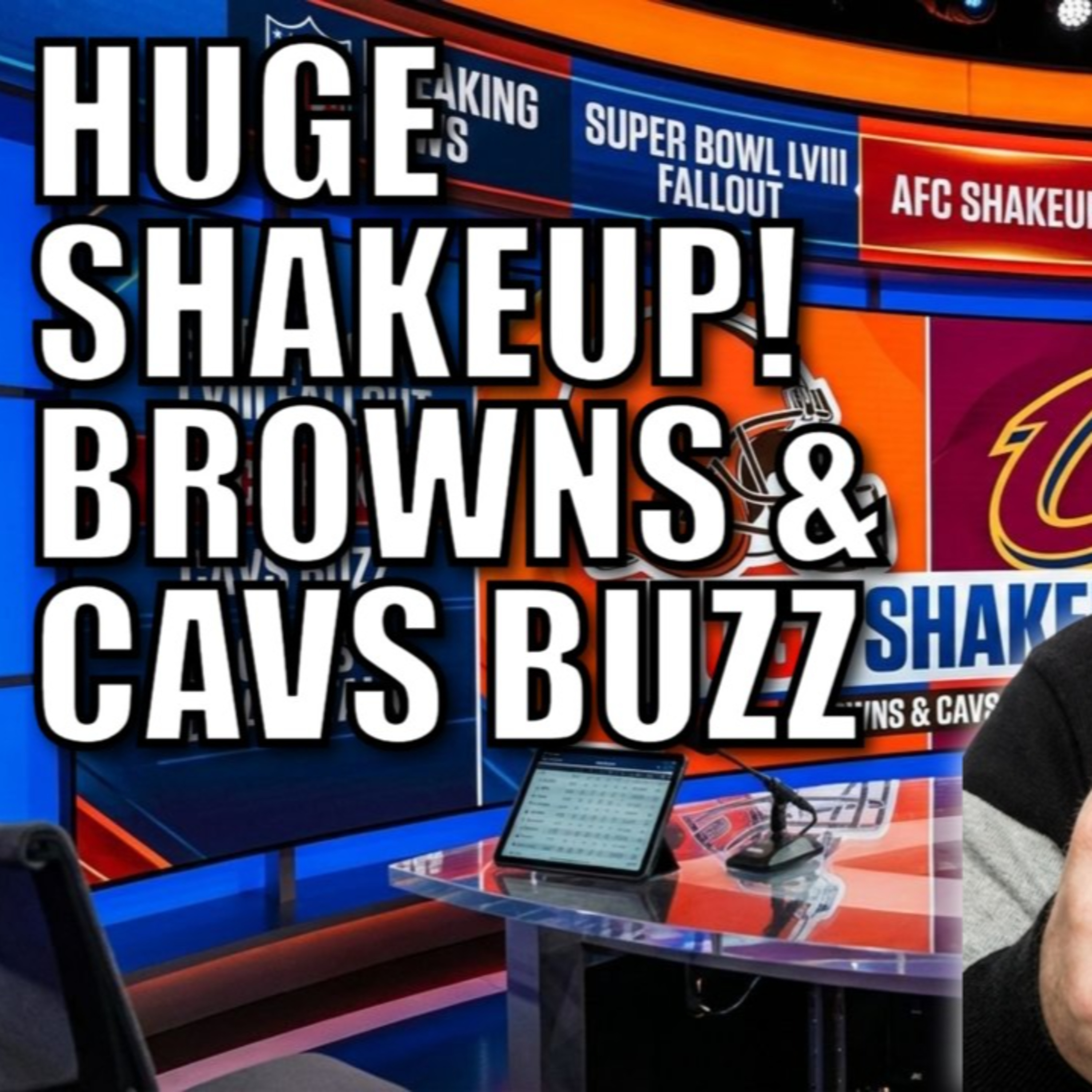 Super Bowl fallout, AFC shakeups, Cavs buzz and Browns draft talk with Chris and Mike episode artwork