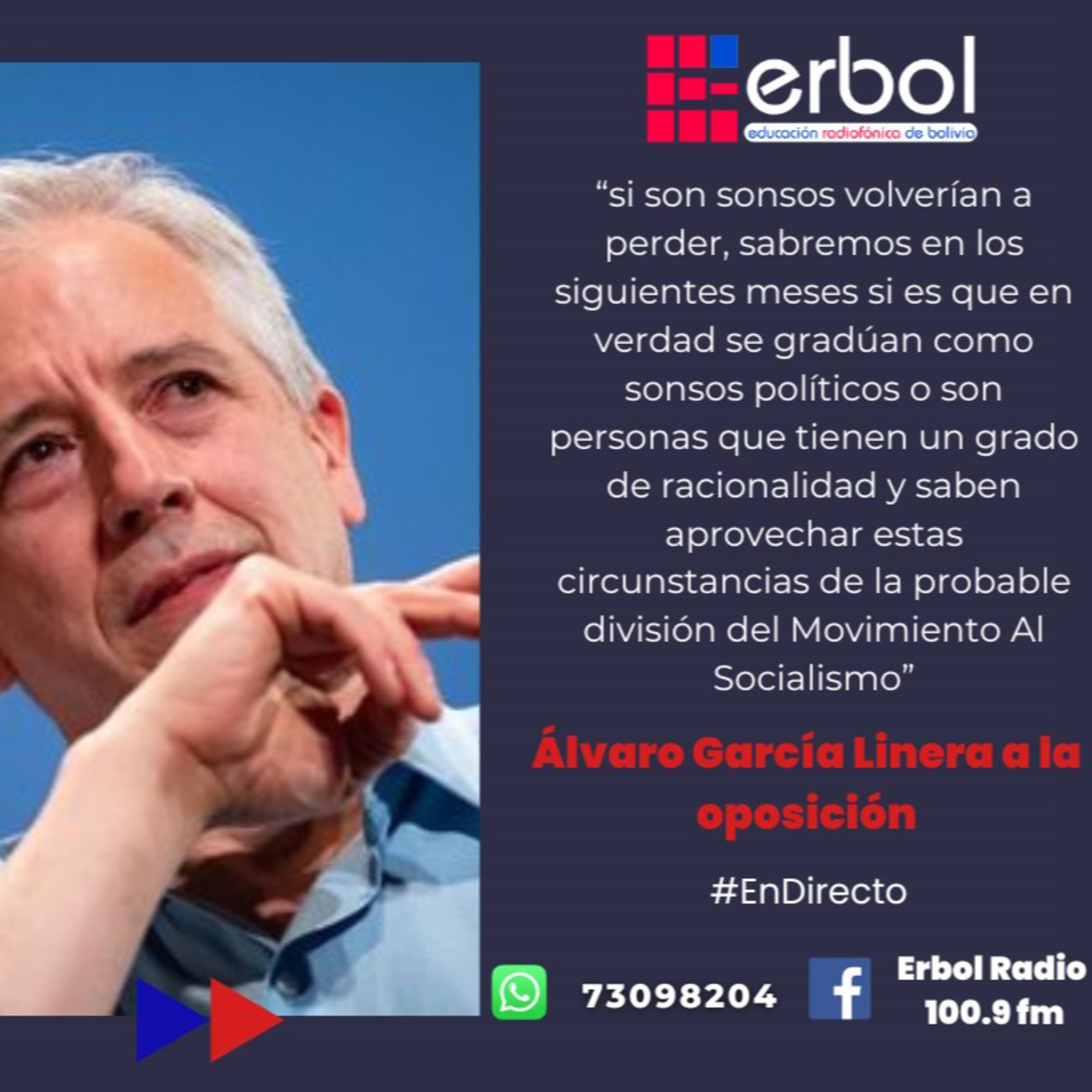 Alvaro García Linera opina sobre el conflicto en el MAS episode artwork