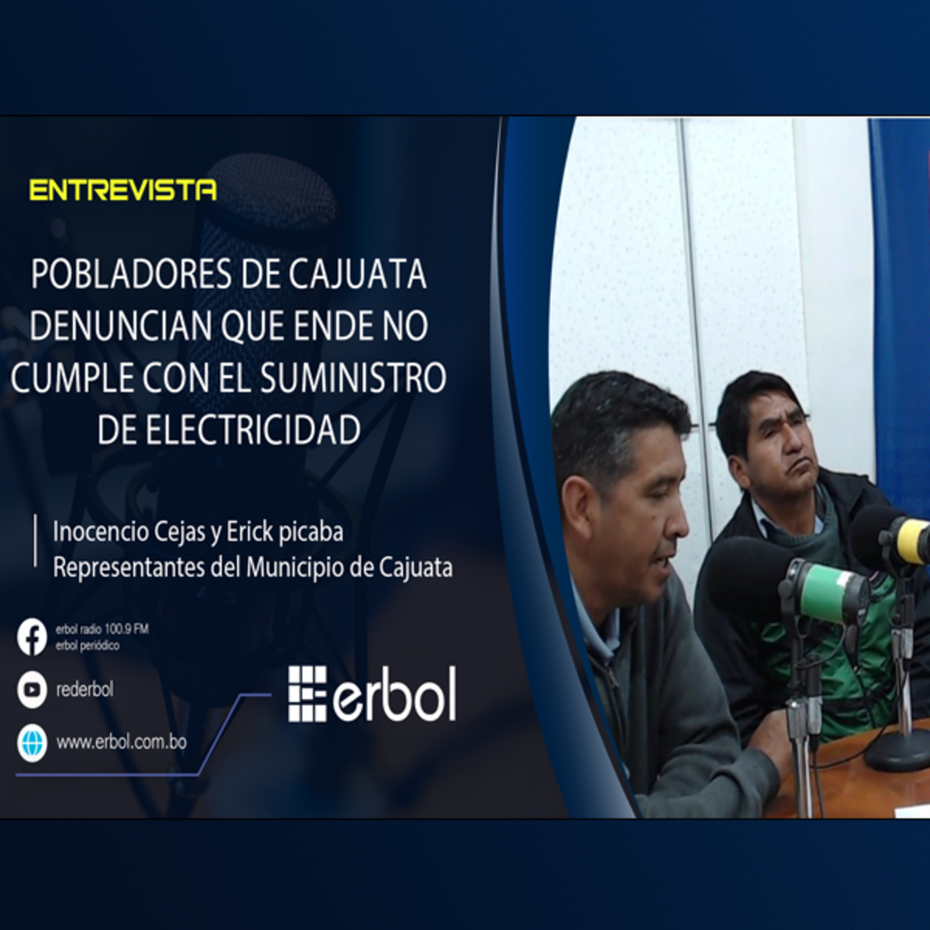 La Paz: Pobladores de Cajuata denuncian intermitencia en el servicio de electricidad y critican a ENDE. episode artwork