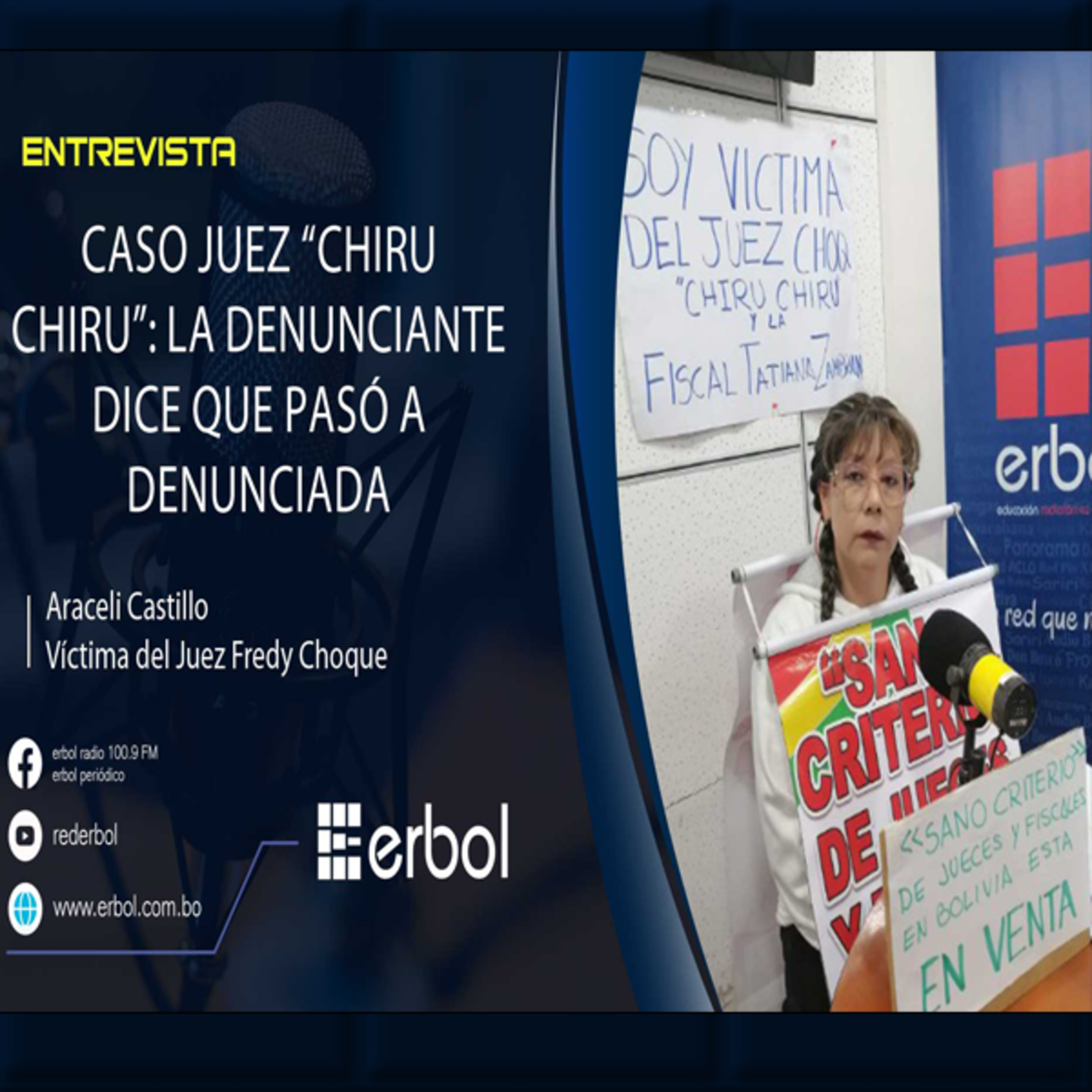 Mujer víctima del juez Chiru Chiru pasa de denunciante a denunciada