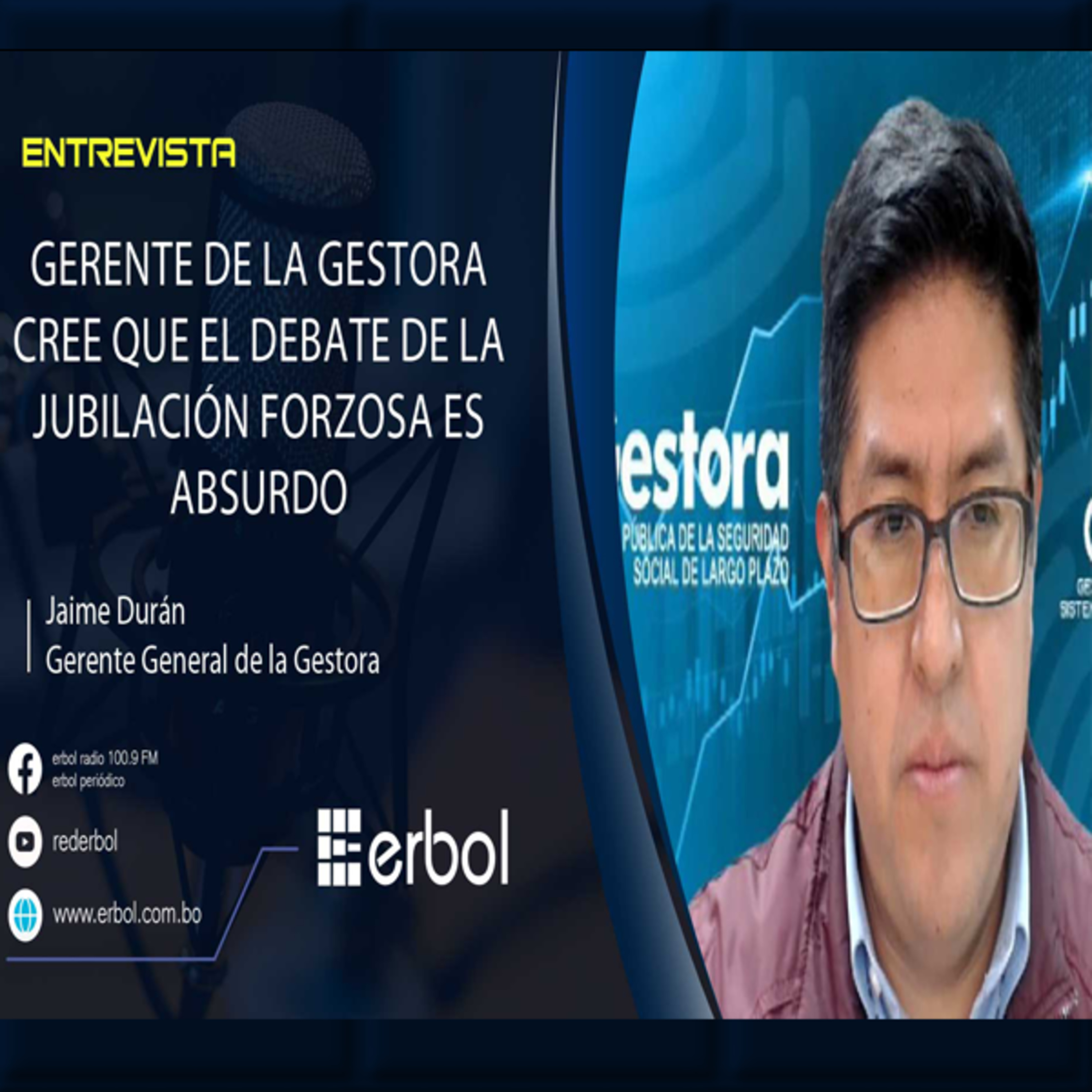 Gerente de la Gestora cree que el debate de la jubilación forzosa es absurdo episode artwork