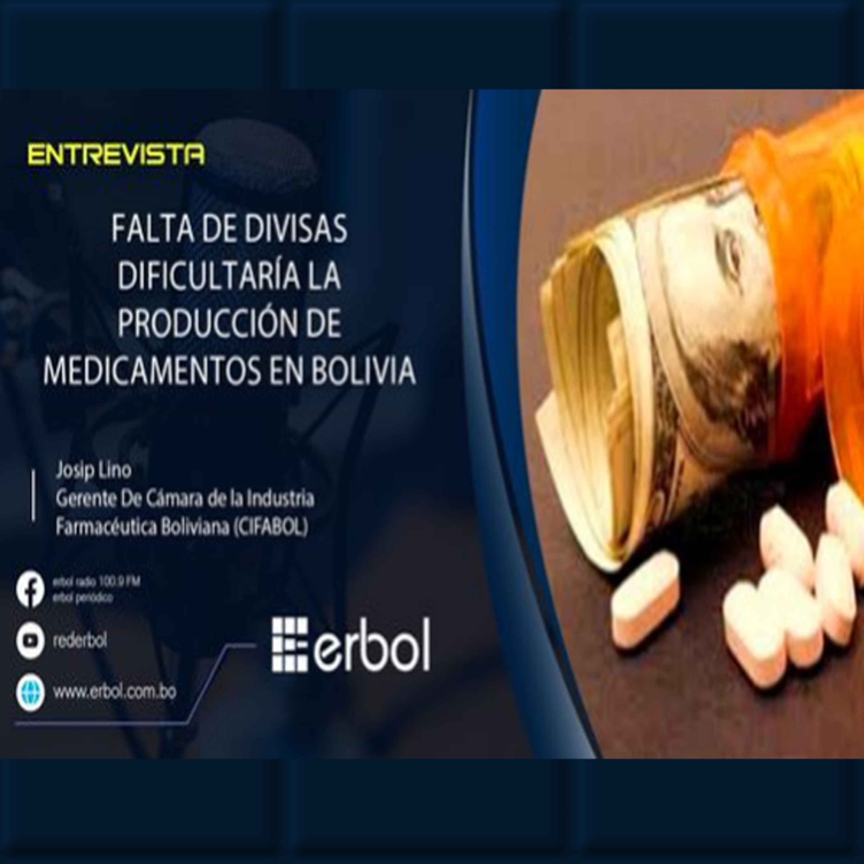 Industria Farmacéutica alerta que en un futuro se vería afectada en su producción por la falta de dólares.