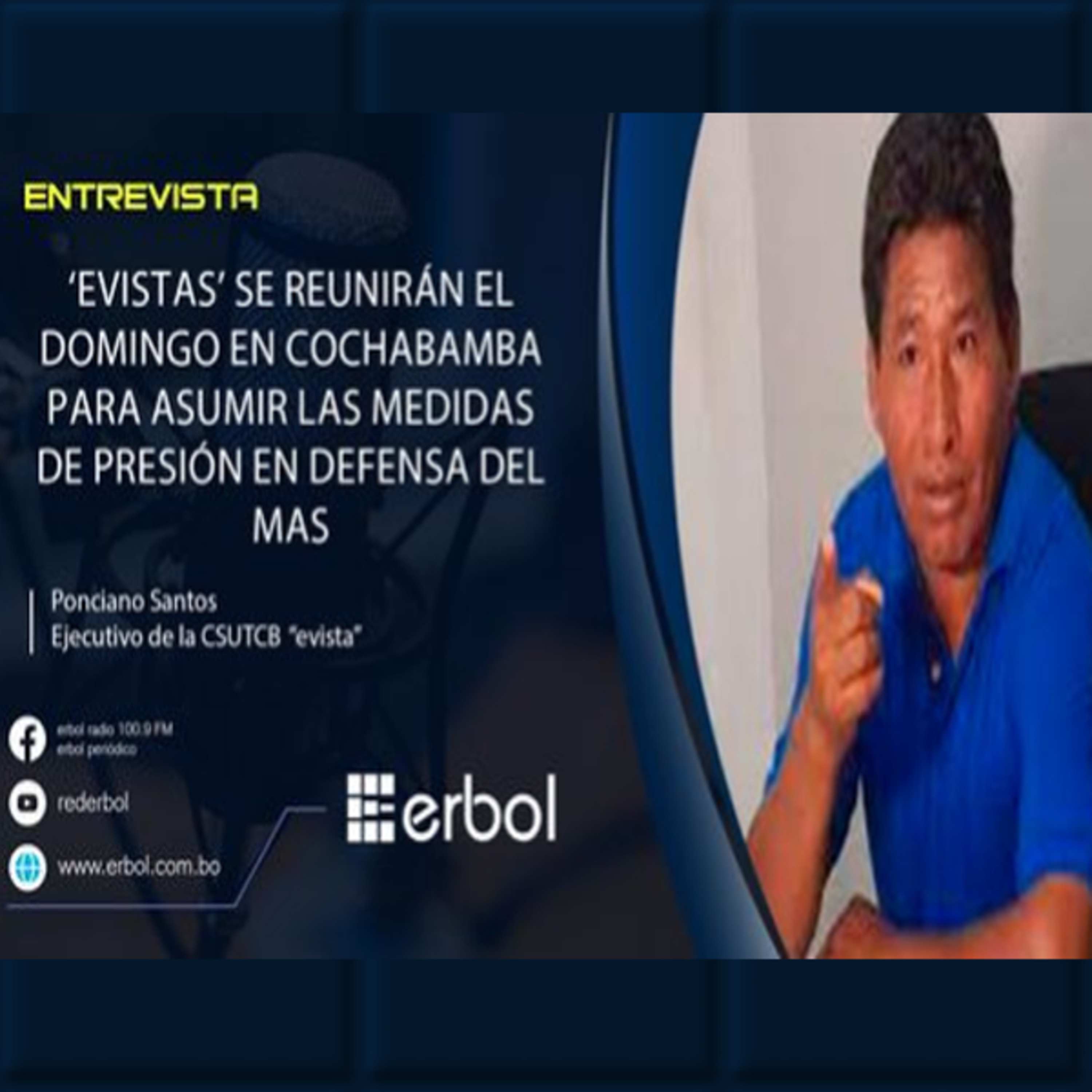 ‘Evistas’ se reunirán el domingo en Cochabamba para asumir las medidas de presión en defensa del MAS