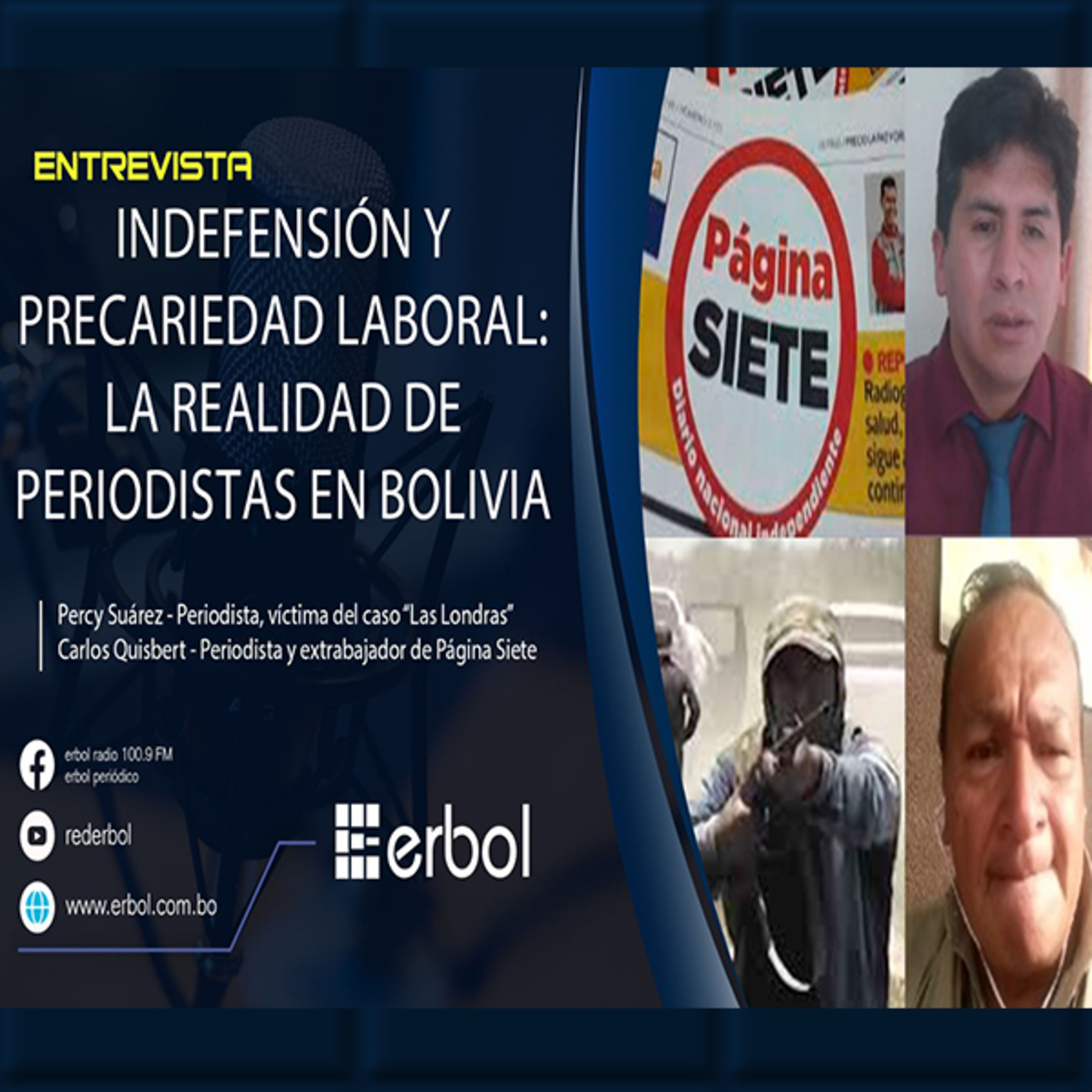 Indefensión y precariedad laboral: La realidad actual de los periodistas en Bolivia episode artwork