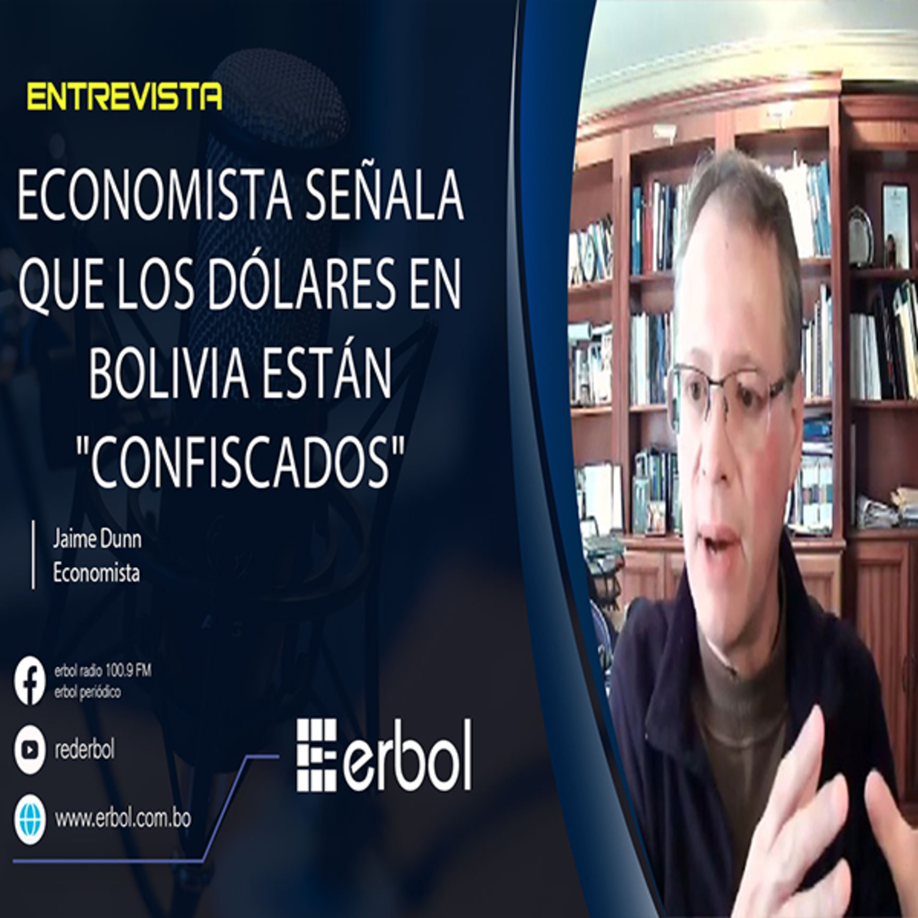 Economista señala que los dólares en Bolivia están "confiscados" episode artwork