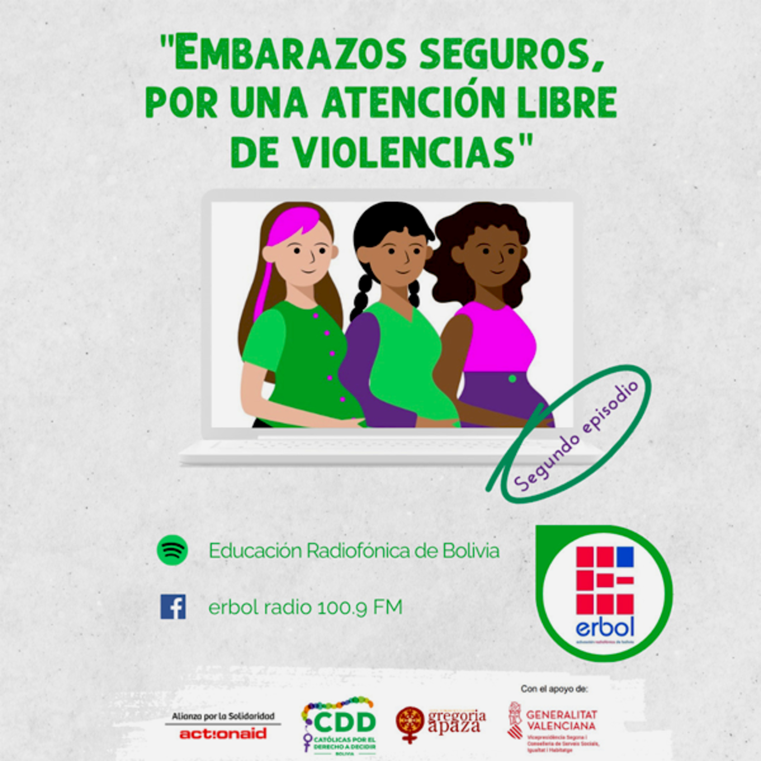 Embarazos Seguros, por una atención libre de violencias