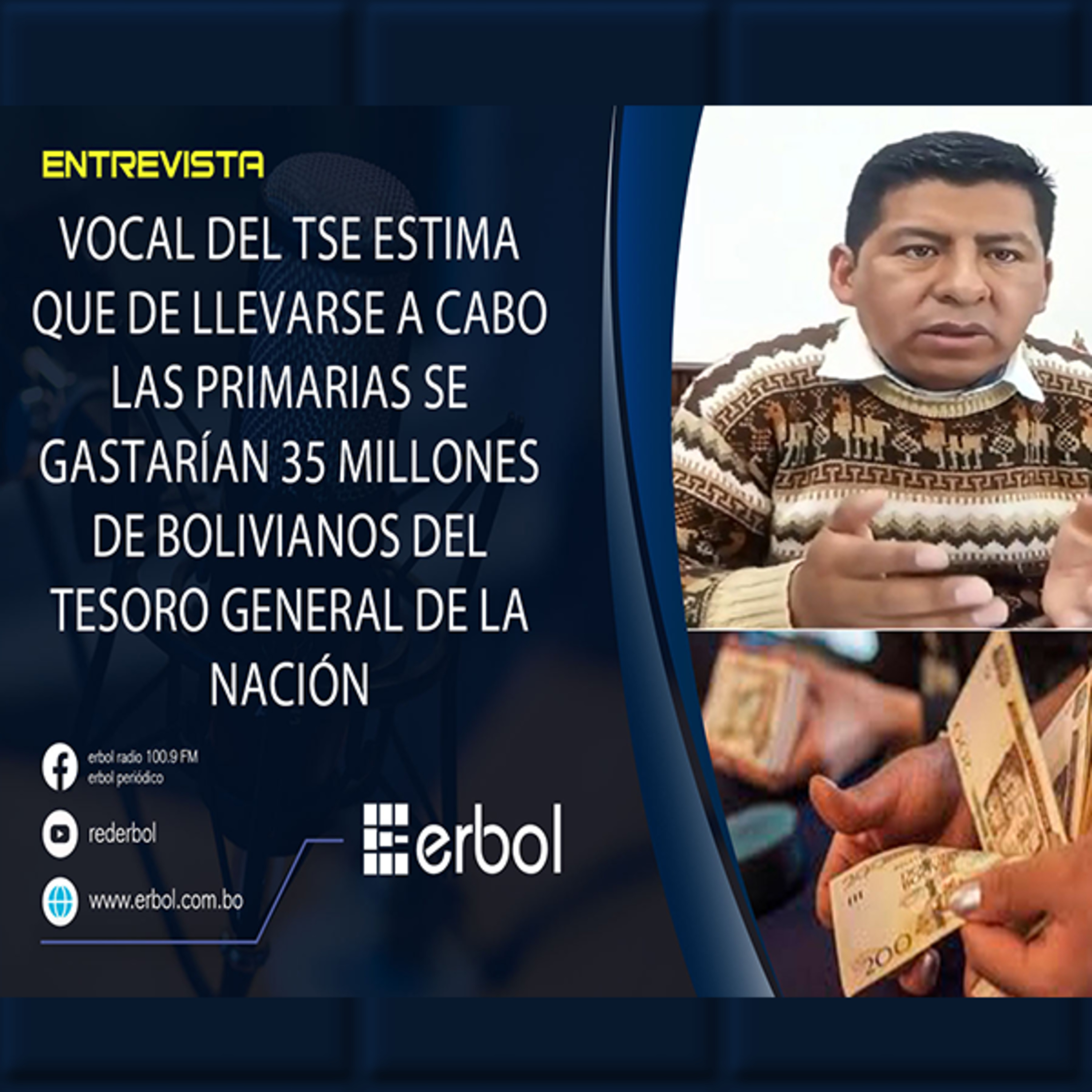 Vocal del TSE insiste con eliminar las elecciones primarias de cara al 2025 episode artwork