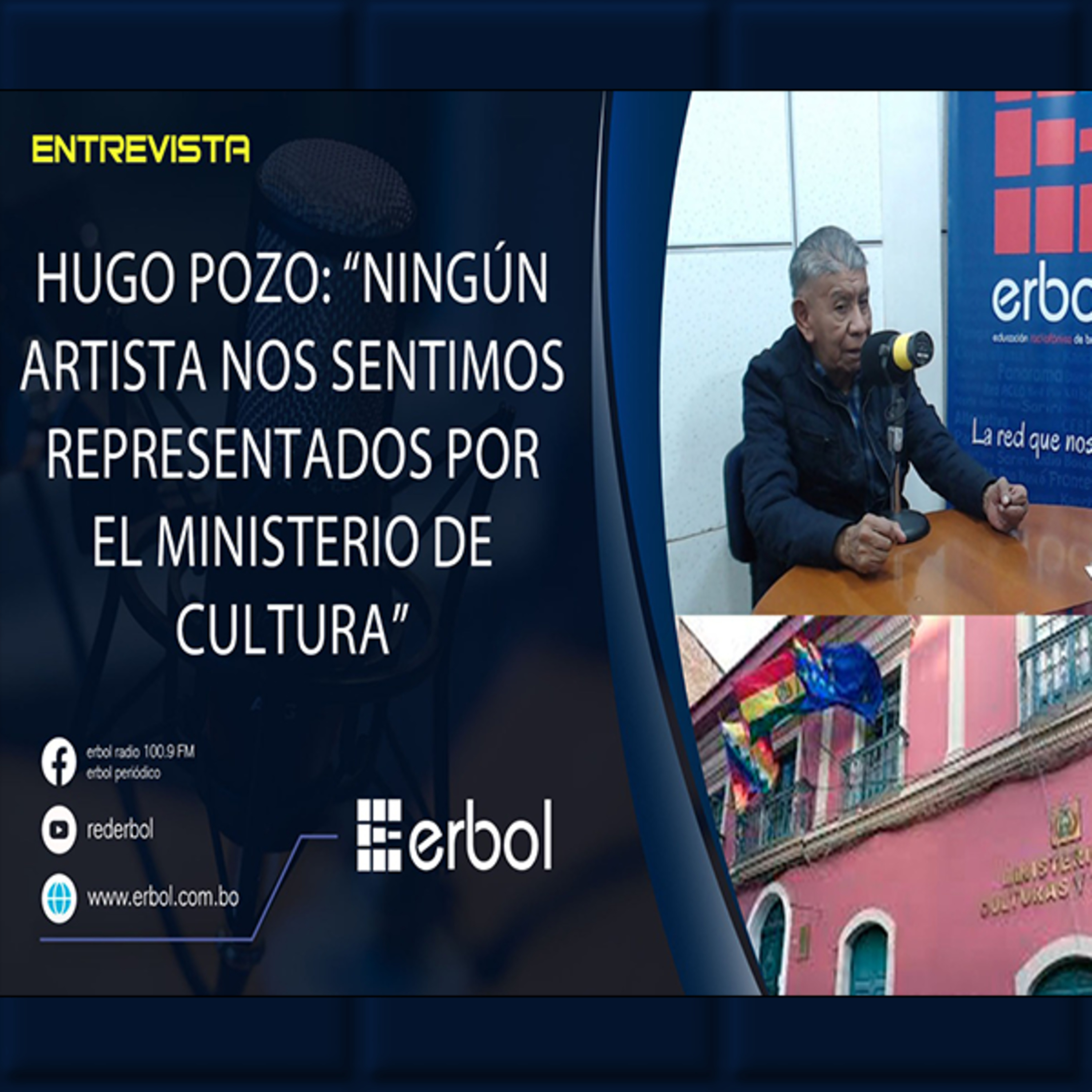 Hugo Pozo critica la falta de apoyo a la cultura en Bolivia: "Después de 50 años, seguimos en las mismas" episode artwork