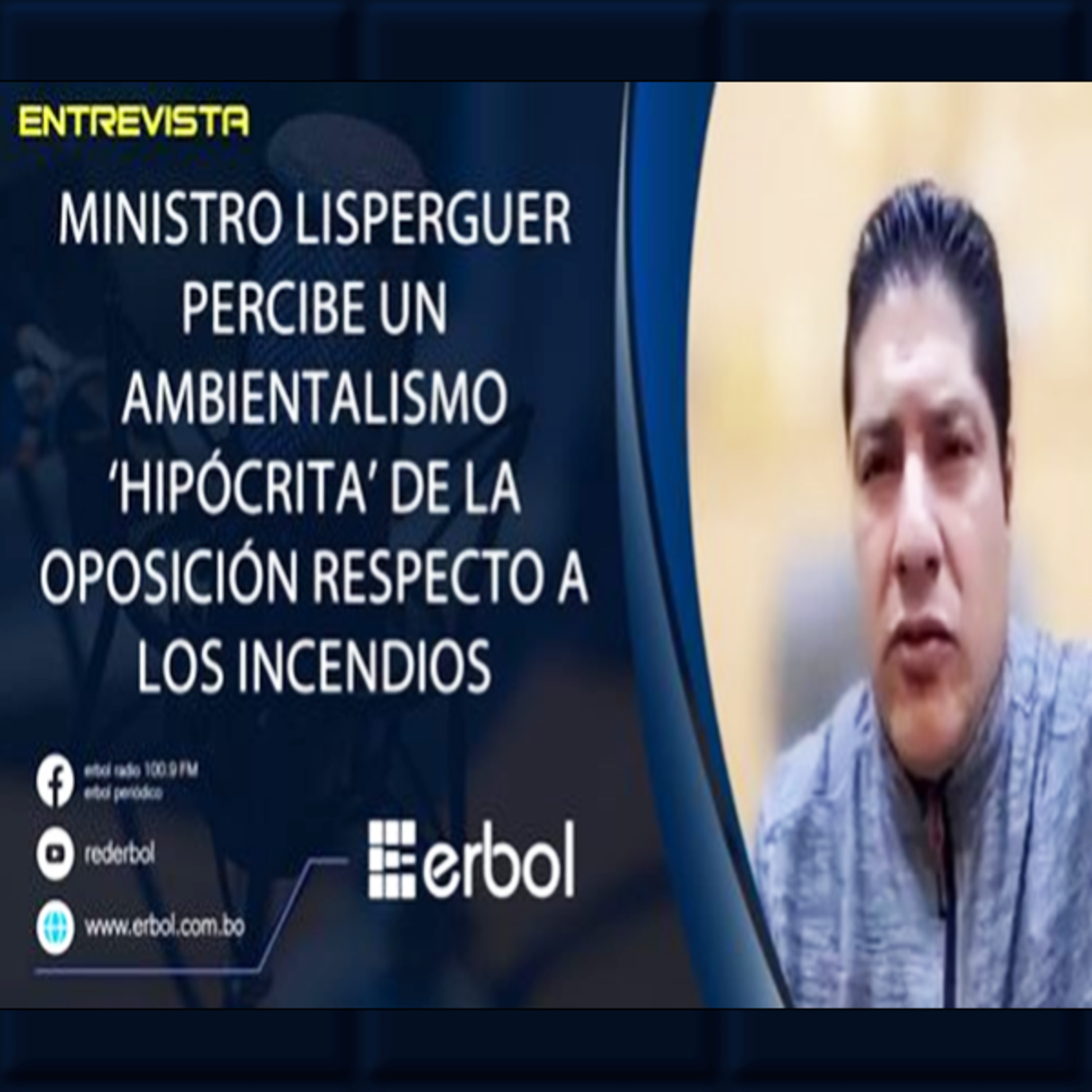 Ministro de Medio Ambiente Acusa a la Oposición de “Hipocresía Ambientalista” por los Incendios