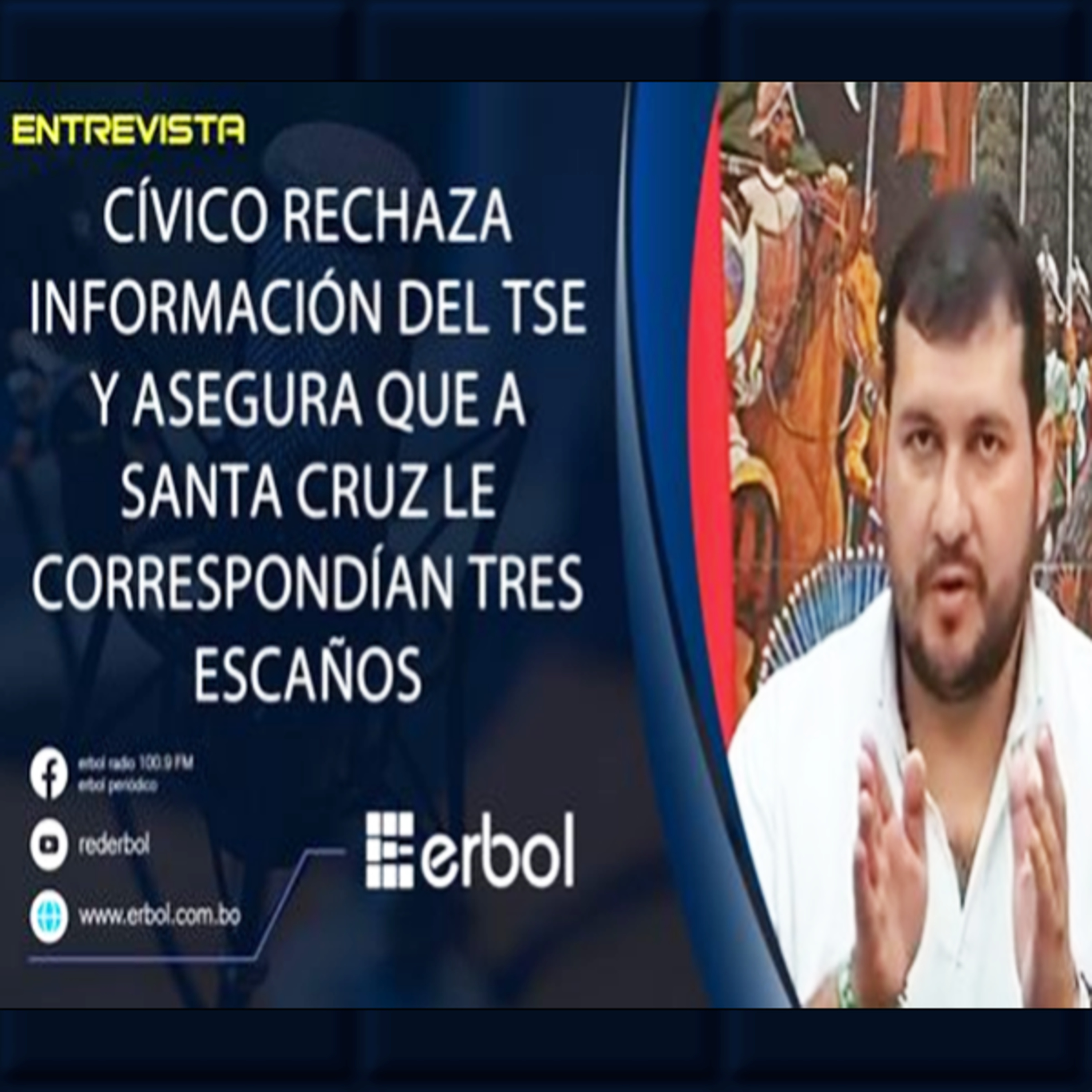 Cívico Cruceño Rechazan Asignación de Escaños y Acusan al INE de Fraude en el Censo episode artwork
