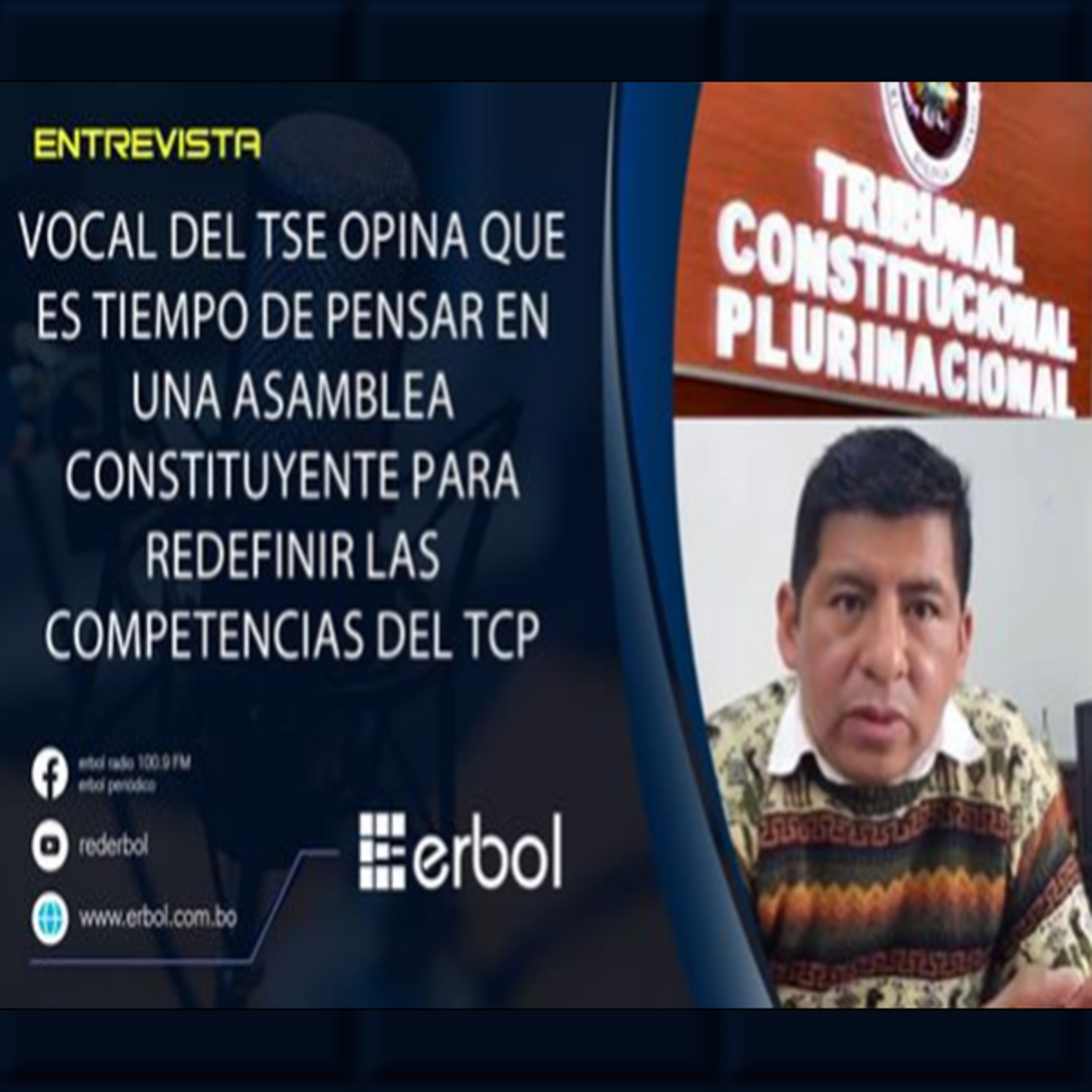 Vocal del TSE Alerta sobre la Falta de Garantías Jurídicas para Elecciones Judiciales y Propone Redefinir Competencias del TCP episode artwork